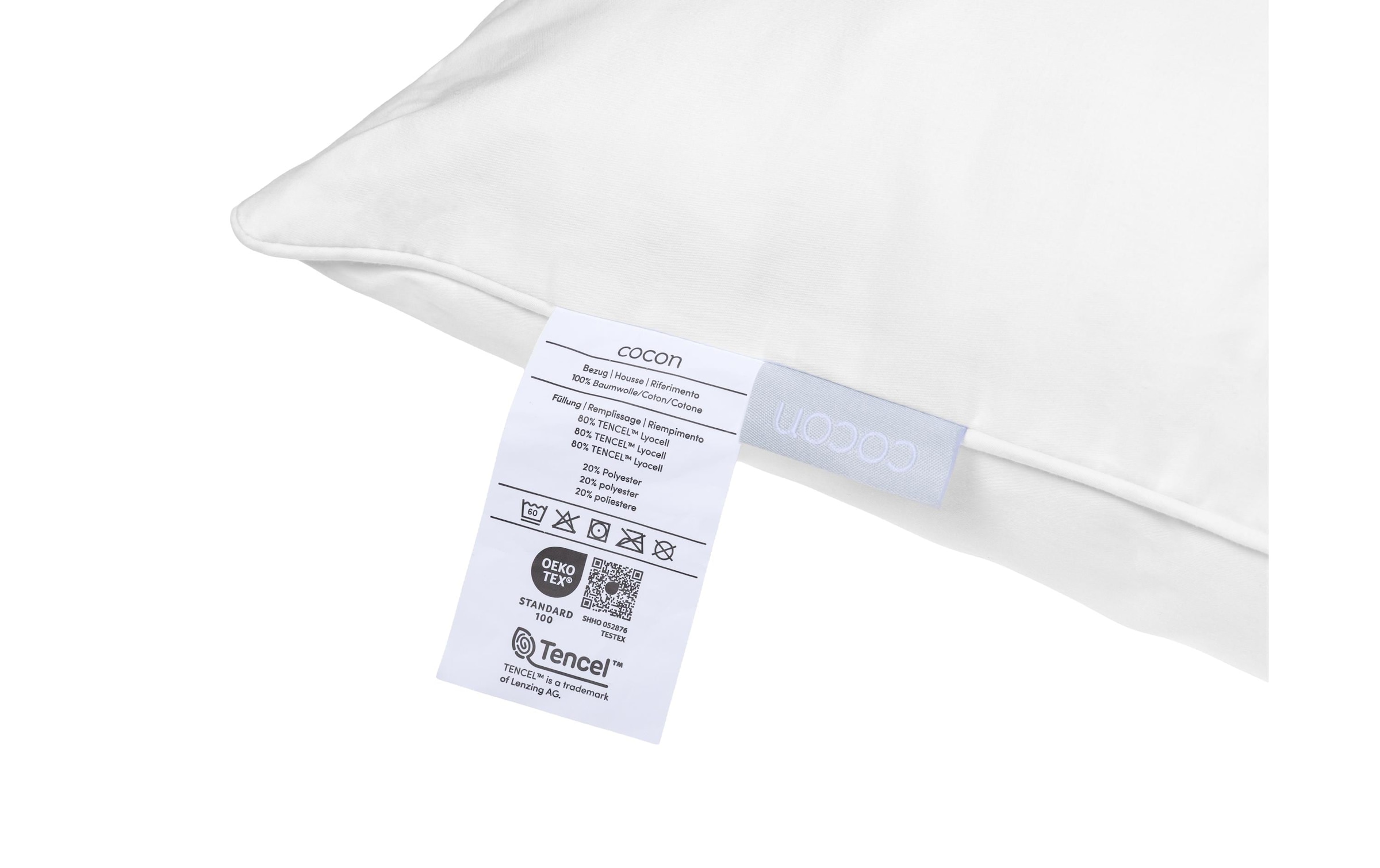 Cocon Kopfkissen »Tencel« 1 Stk. tlg.