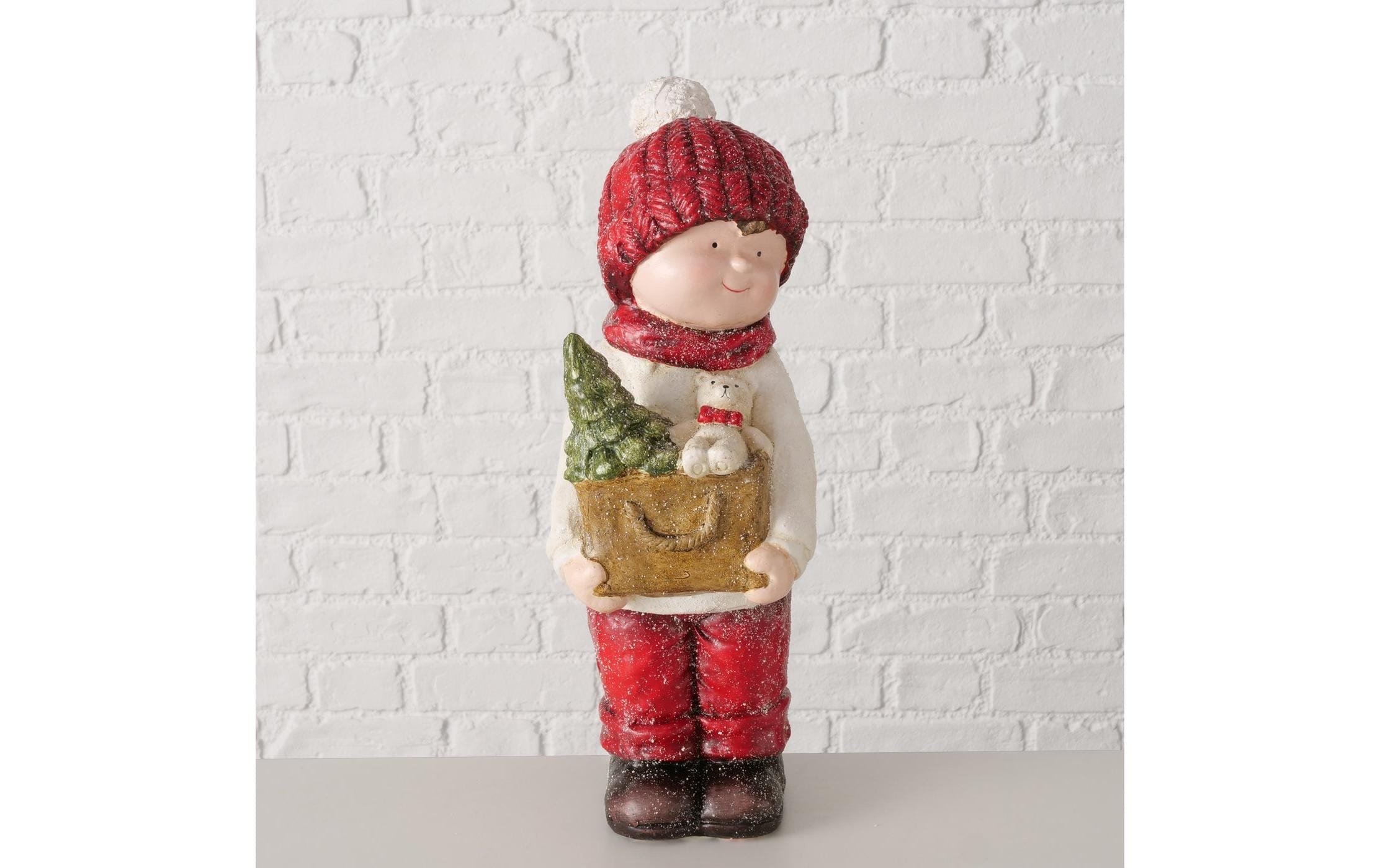 BOLTZE Weihnachtsfigur »Rubie Kunststoff, 16 x 44 cm«