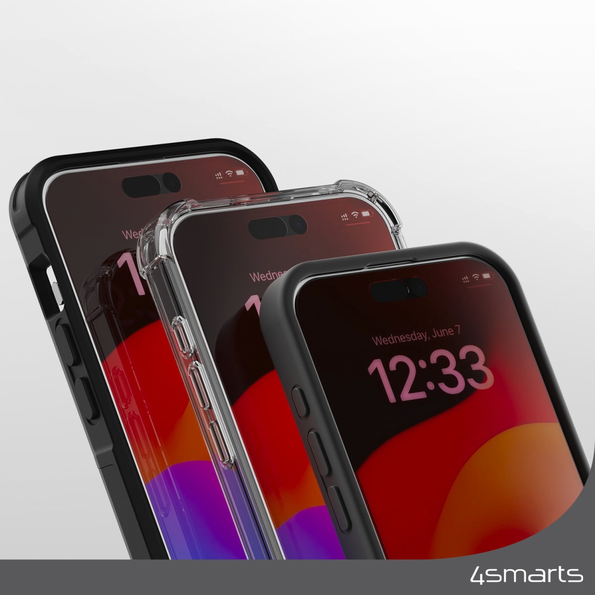 4smarts Verre de protection d'écran »Second Glass Privacy mit Montagerahmen« für Apple iPhone 15 Plus Displayschutzfolie, Schutzfolie, Sichtschutz, kratz- & stossfest