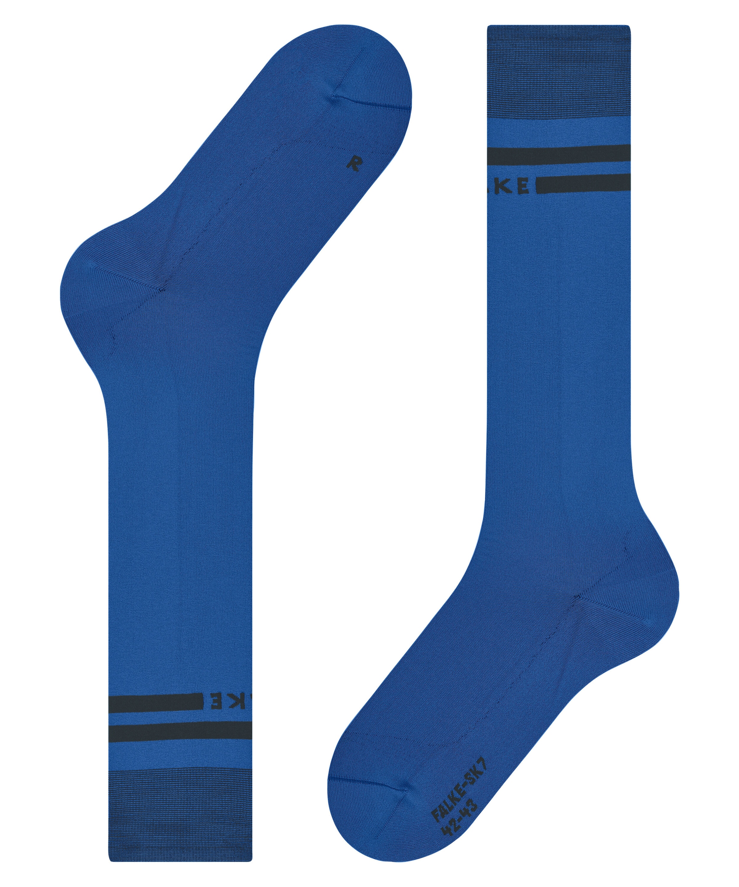 FALKE Bas de ski »SK7 Race« pour sports d’hiver ambitieux, séchage rapide, respirant