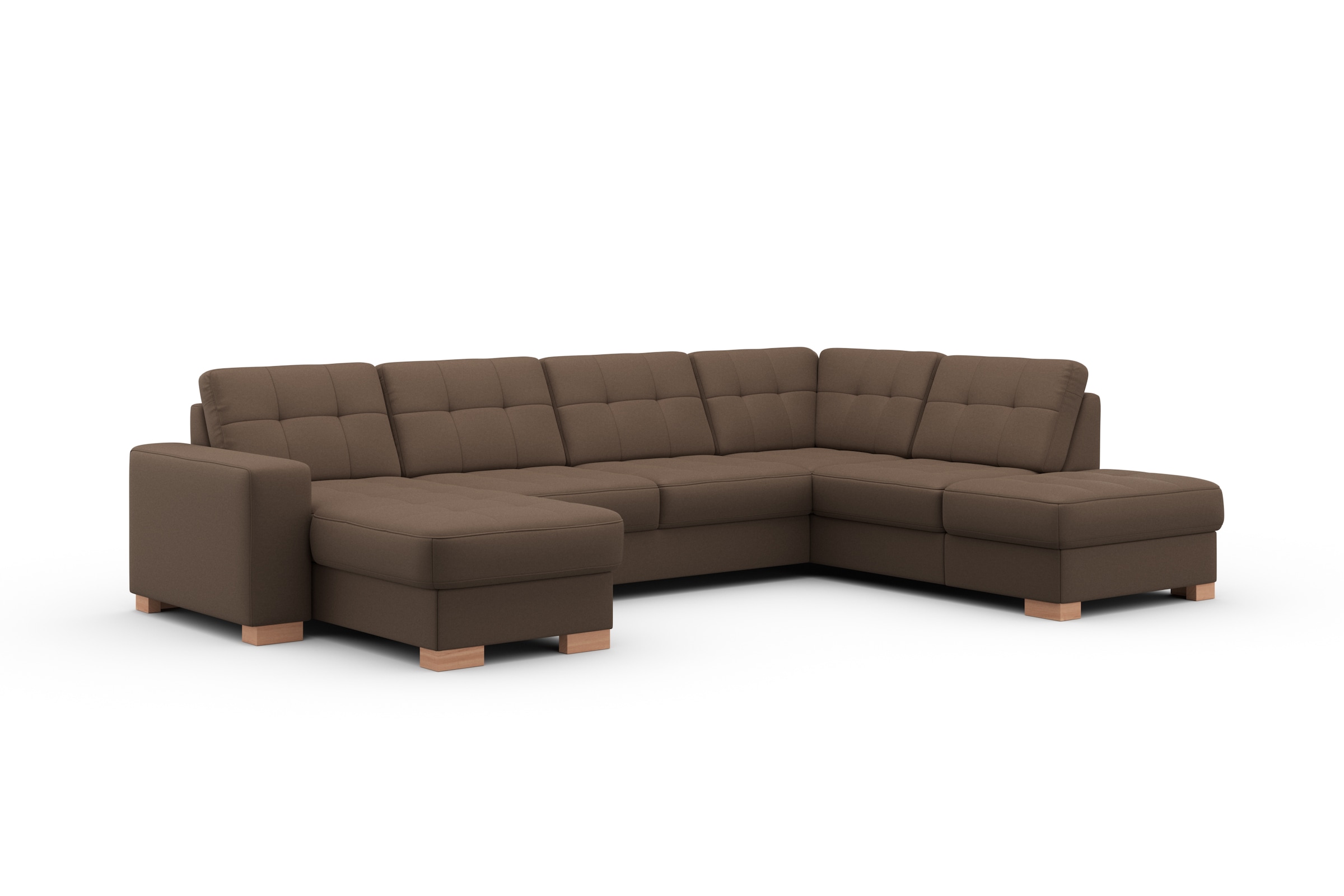 sit&more Paysage de salon »Quincy U-Form« wahlweise mit Bettfunktion und Bettkasten