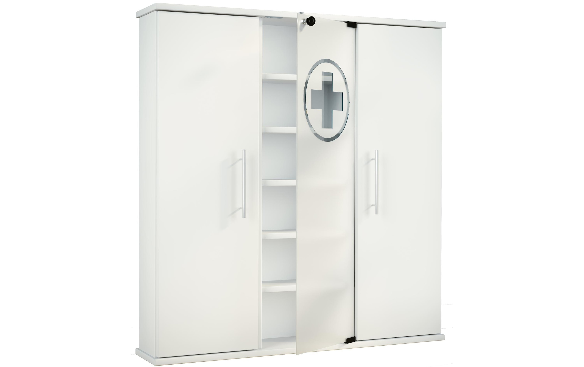 VCM Armoire à pharmacie »Erste Hilfe Schrank Santila 92 x 88 x 18 cm«