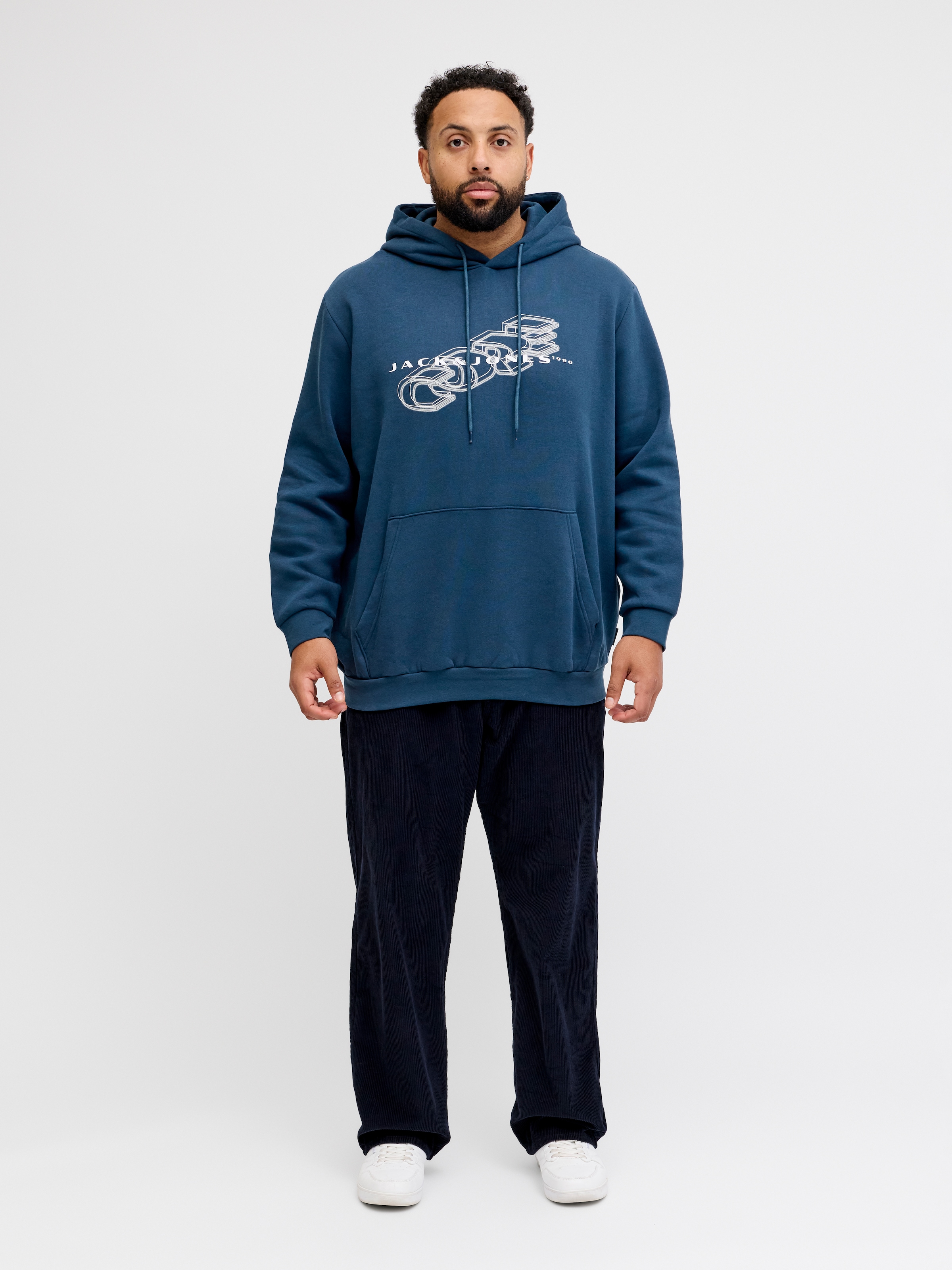 Jack & Jones PlusSize Sweat à capuche »JCOFUSION BRANDING SWEAT HOOD PLS«
