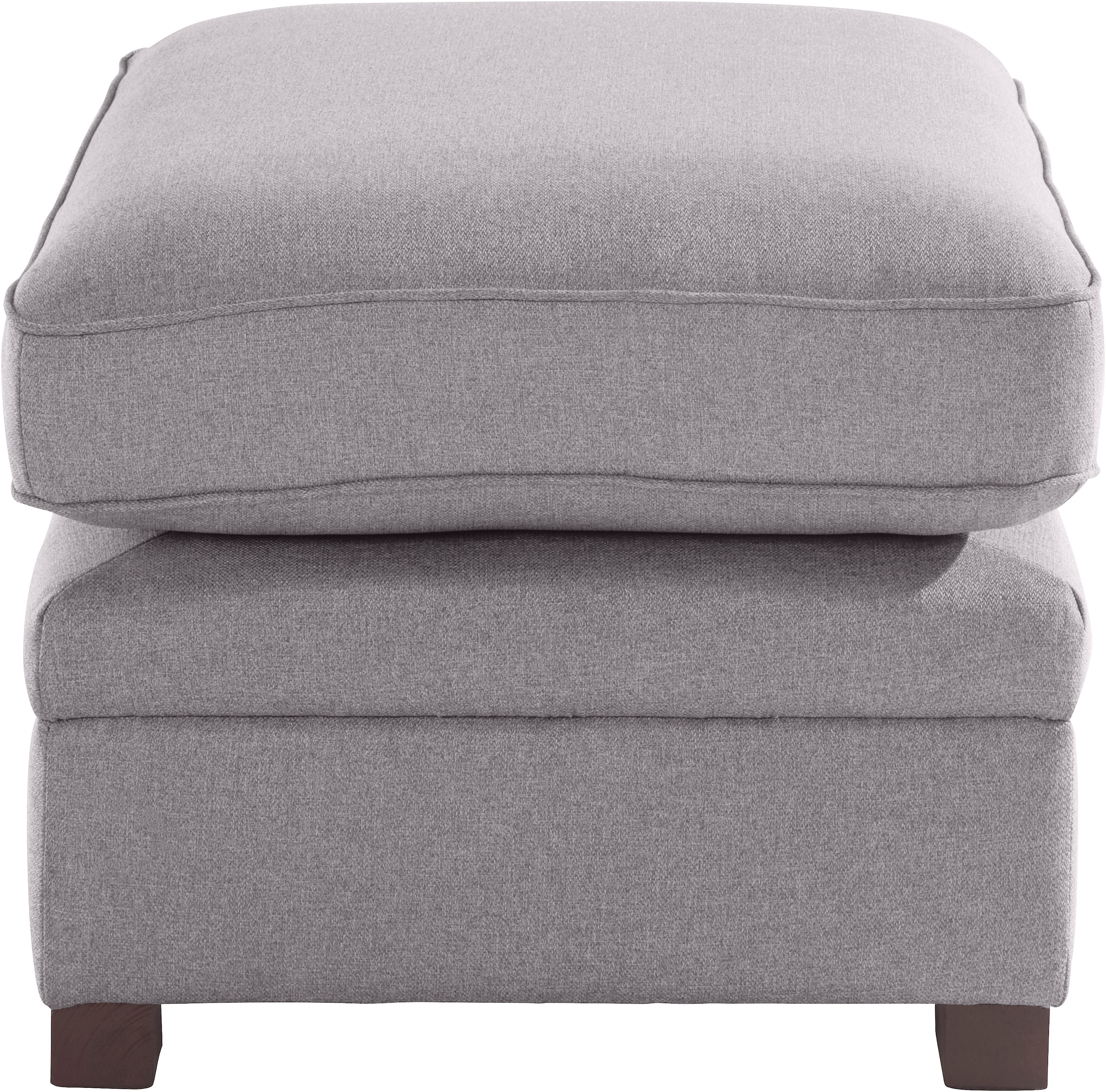 Home affaire Polsterhocker »Broughton« weiche Polsterung, passend zur Serie "Broughton", in 3 Bezugsarten