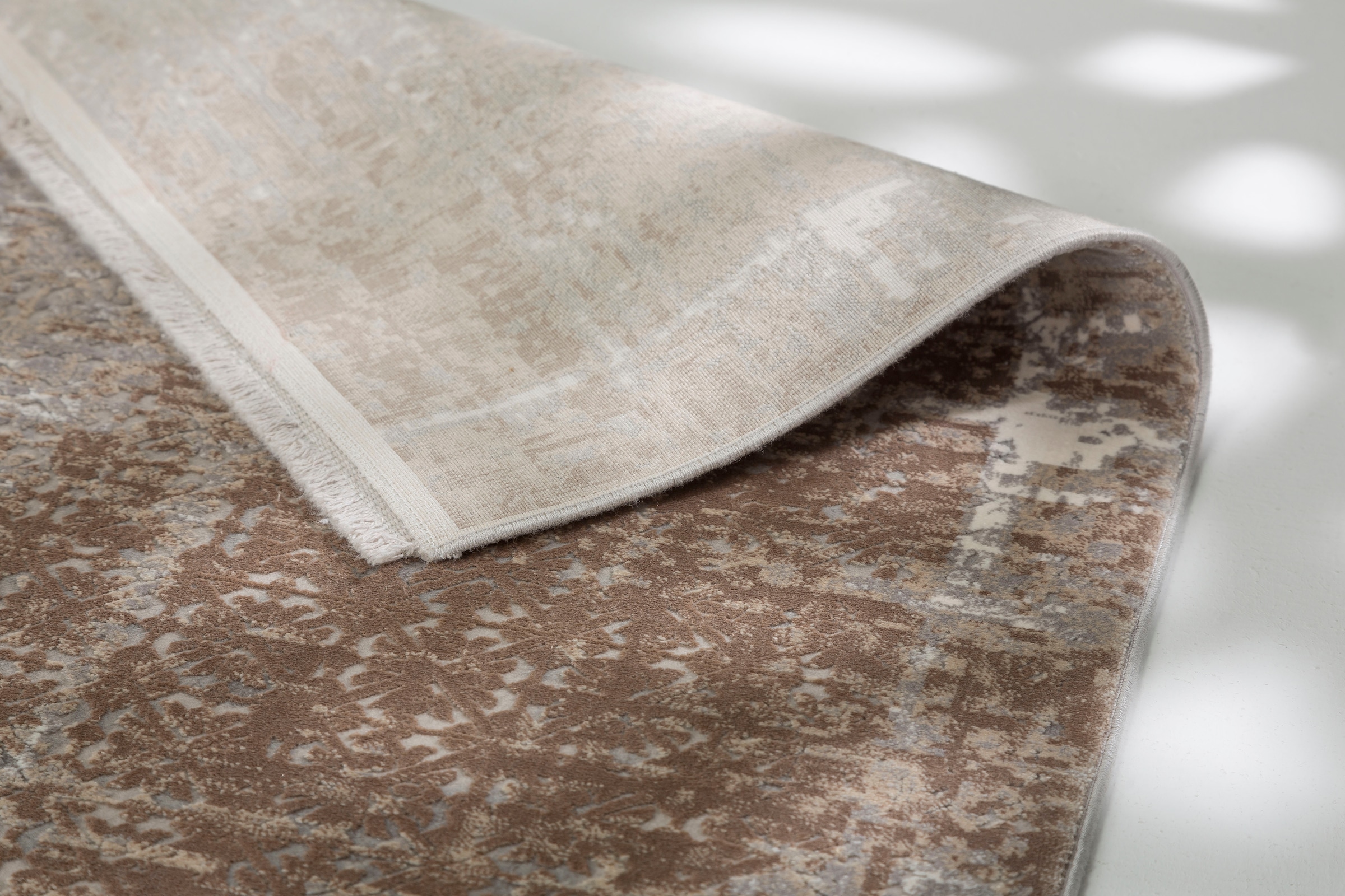 SCHÖNER WOHNEN-Kollektion Tapis »Vision 211« Rectangulaire 7 mm Höhe Viskoseteppich mit Glanz, Wohnzimmer