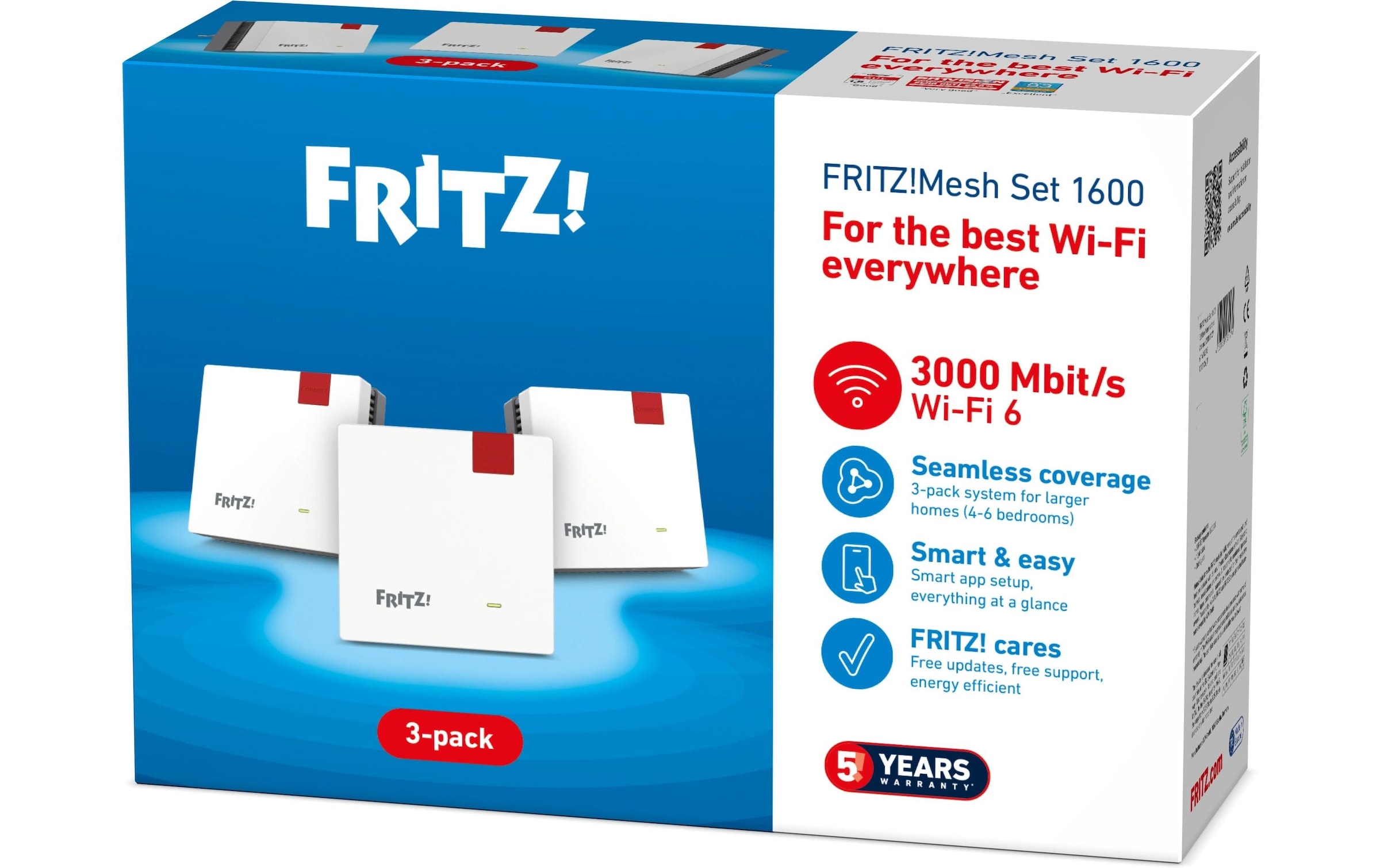   Répéteur Wifi »FRITZ! FRITZ!Mesh Wi-Fi Set 1600 3-pack Edition International«