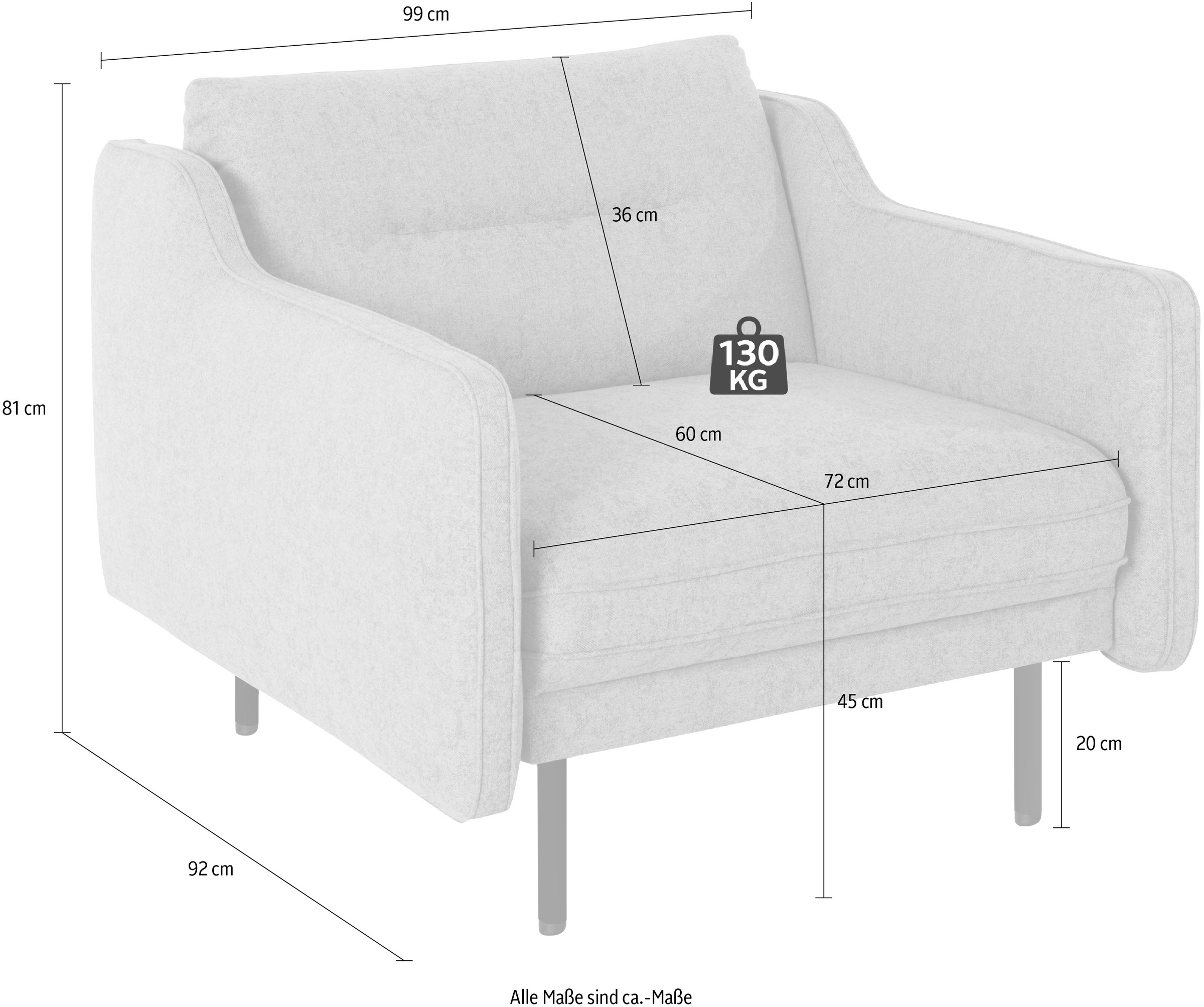 GOODproduct Fauteuil »Nordfyn« edles Design in 3 Bezugsqualitäten,  Design by Morten Georgsen