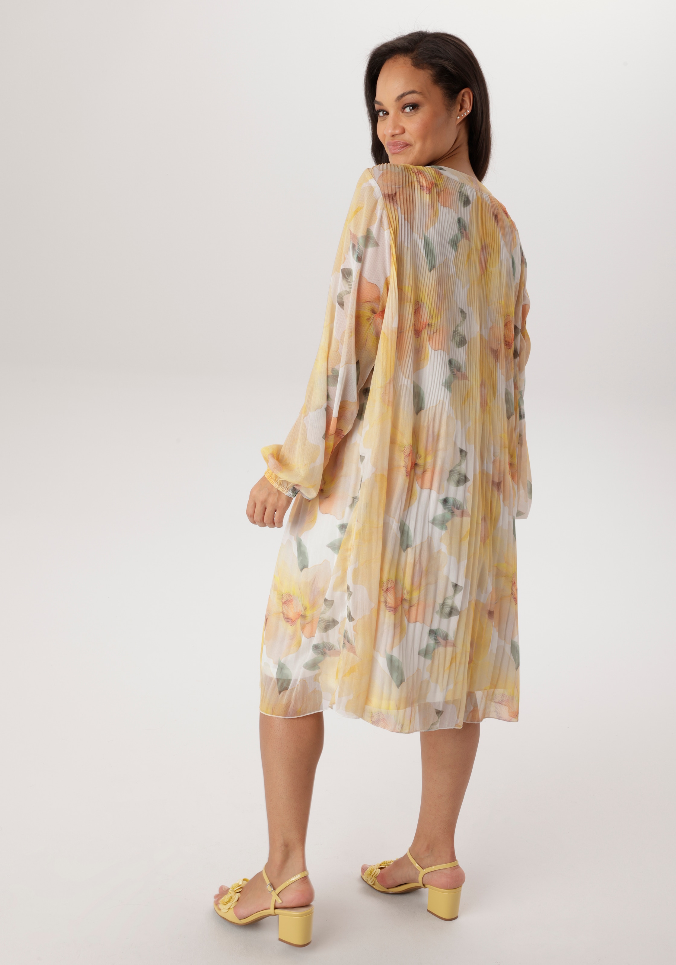 Aniston PLUS Sommerkleid in Alloverprint