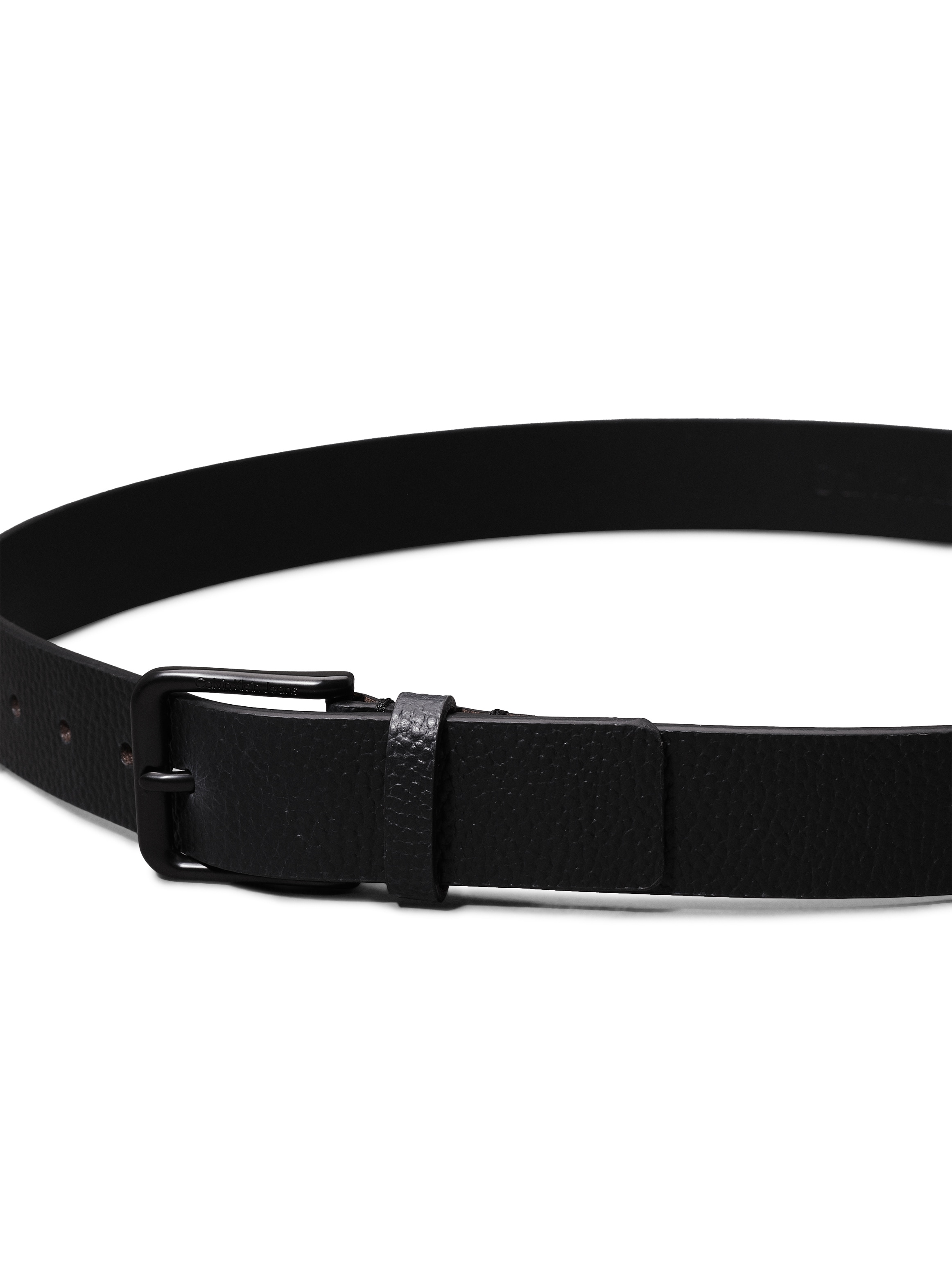 Calvin Klein Jeans Ledergürtel »CLASSIC CASUAL BELT 35MM« Logoprägung, Einfachdornschliesse