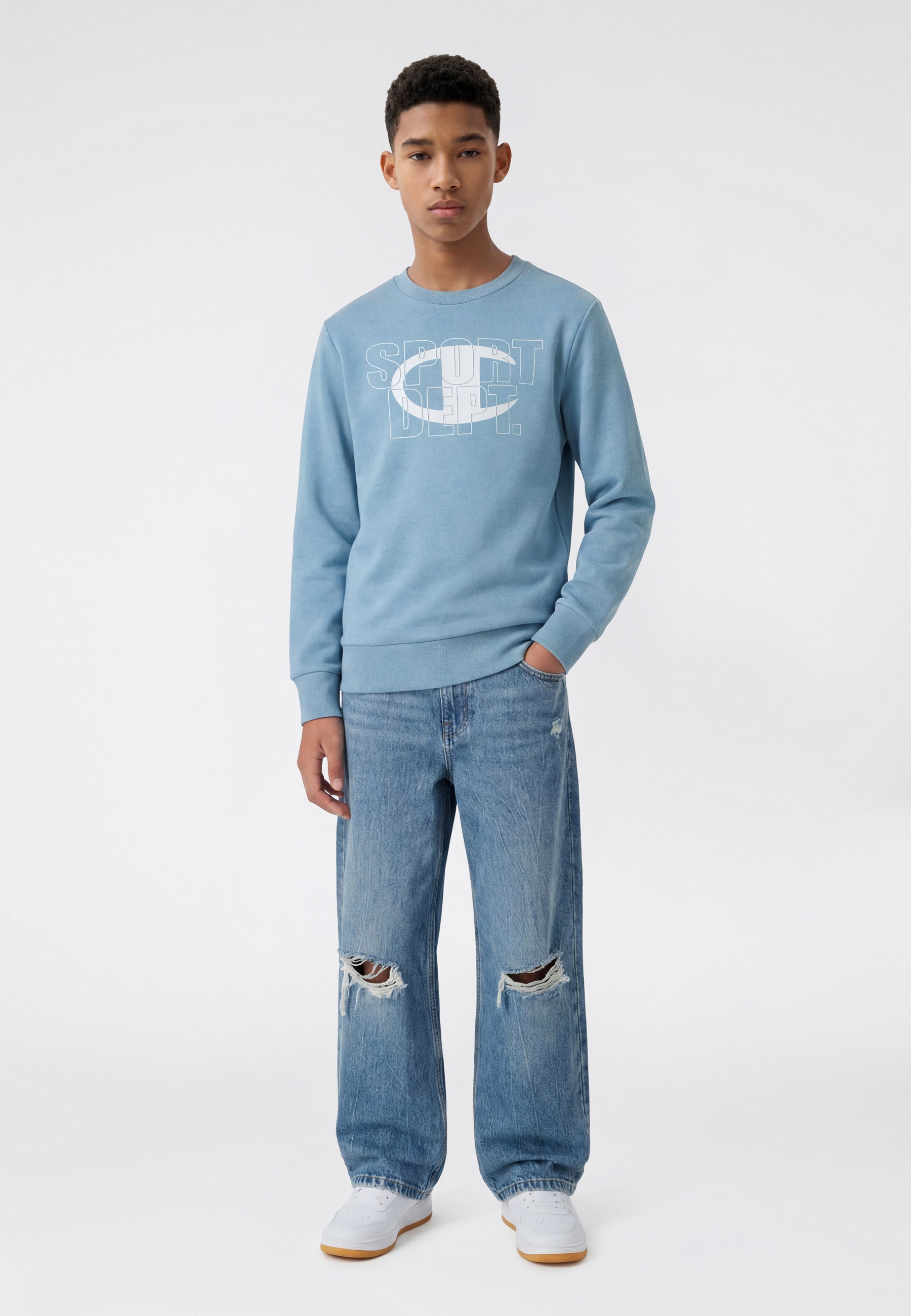 Champion Sweat-shirt »SPORTWEAR CREWNECK Standard Fit«, pour enfants et adolescents
