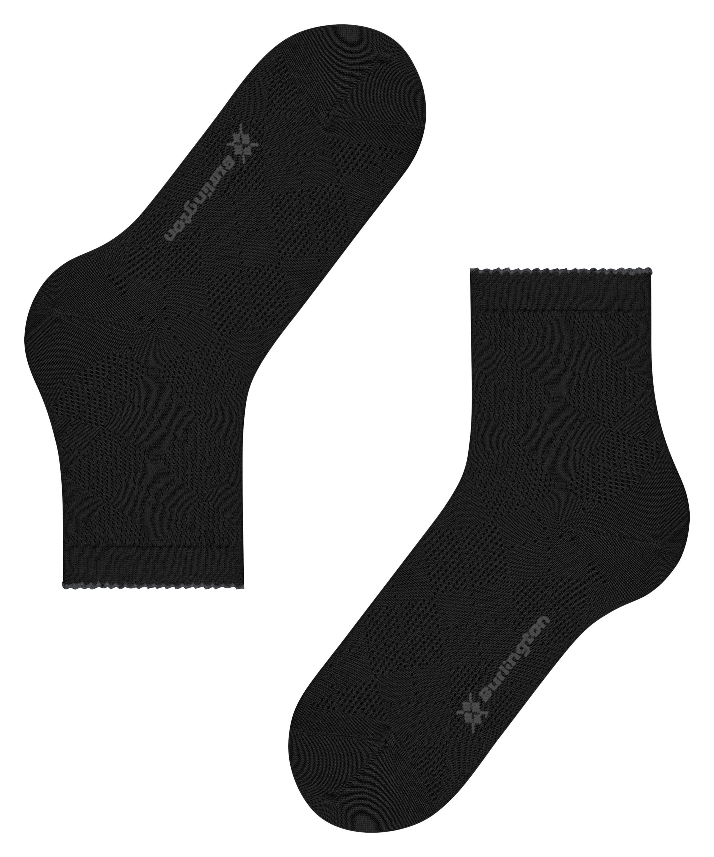 Burlington Chaussettes courtes »Chelsea« Taille unique 36-41, motif ajouré élégant