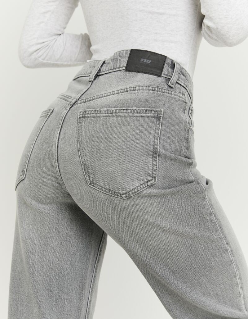 Tally Weijl Jeans taille haute »SPADEPEPPER« Baumwollmischung, High-Waist mit geradem Beinverlauf