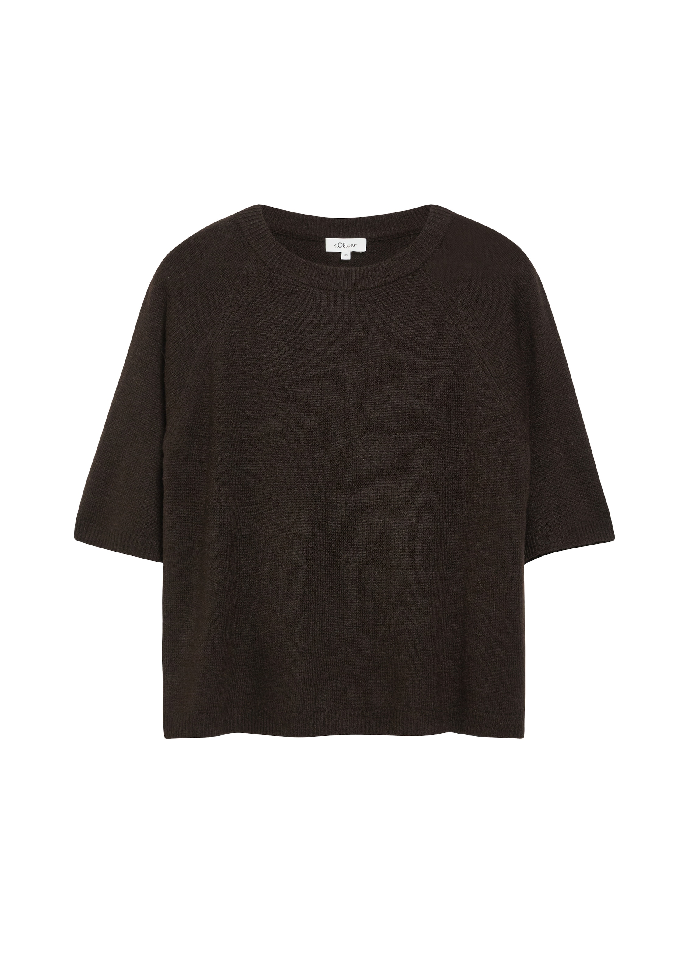 s.Oliver Strickpullover Sommer-Pullover / Halbarm