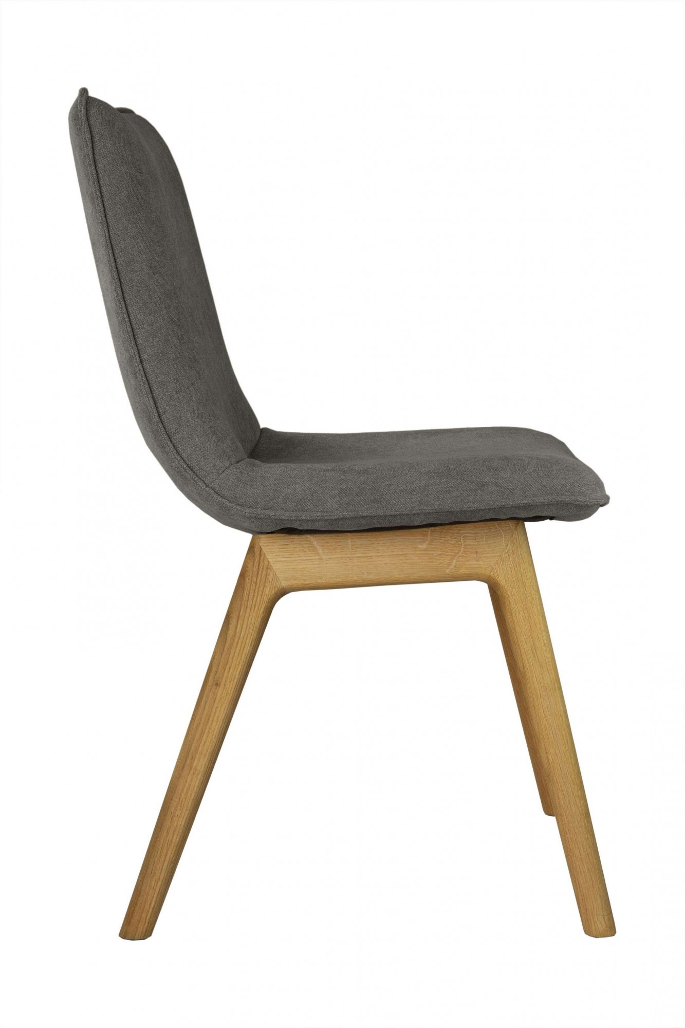 GOODproduct Chaise de salle à manger »Ramon« (Set) 2 cuismit Massivholzbeinen, verschiedene Stoffe