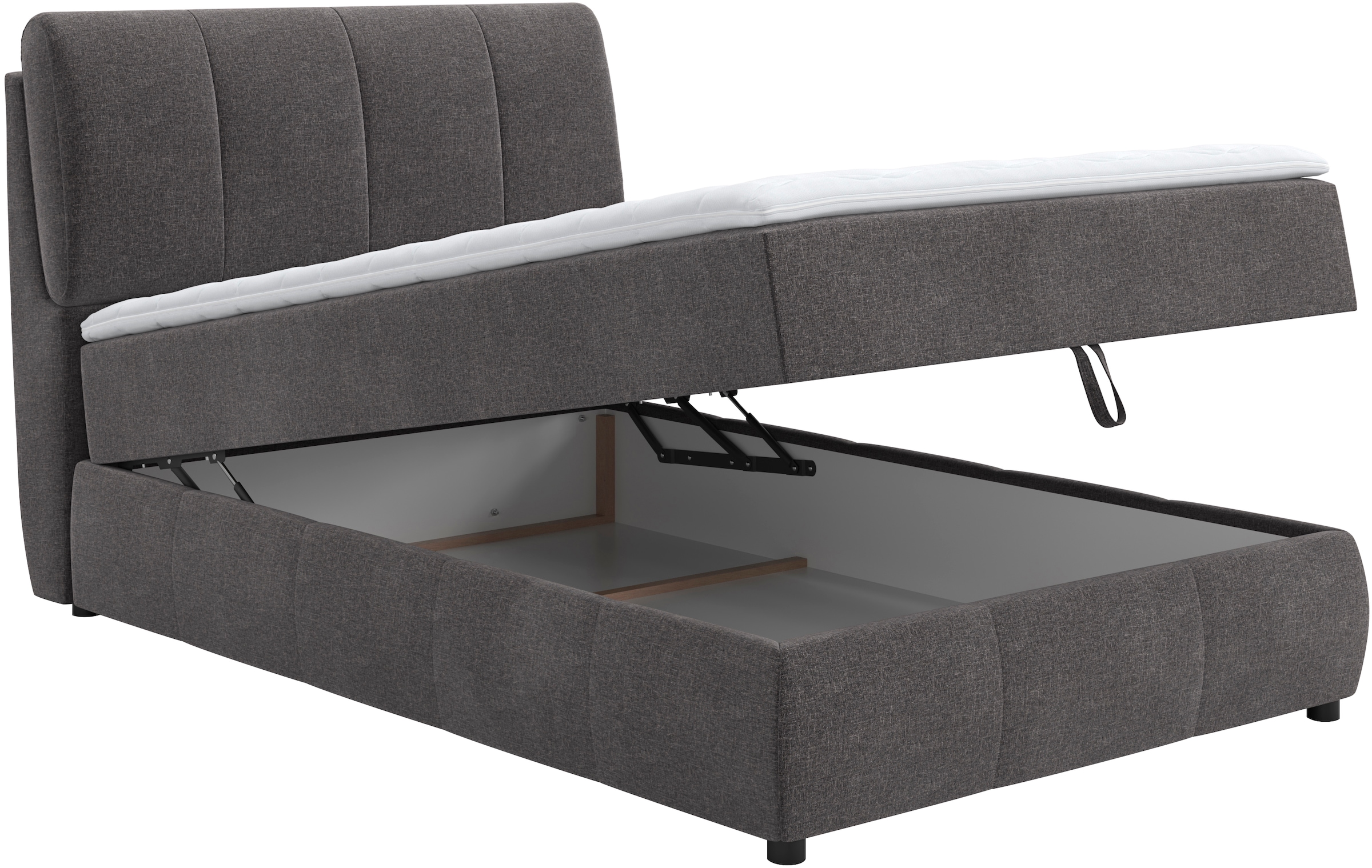 COTTA Lit de boxe »Cooper« inkl. Topper, Bettkasten und verstellbarem Kopfteil