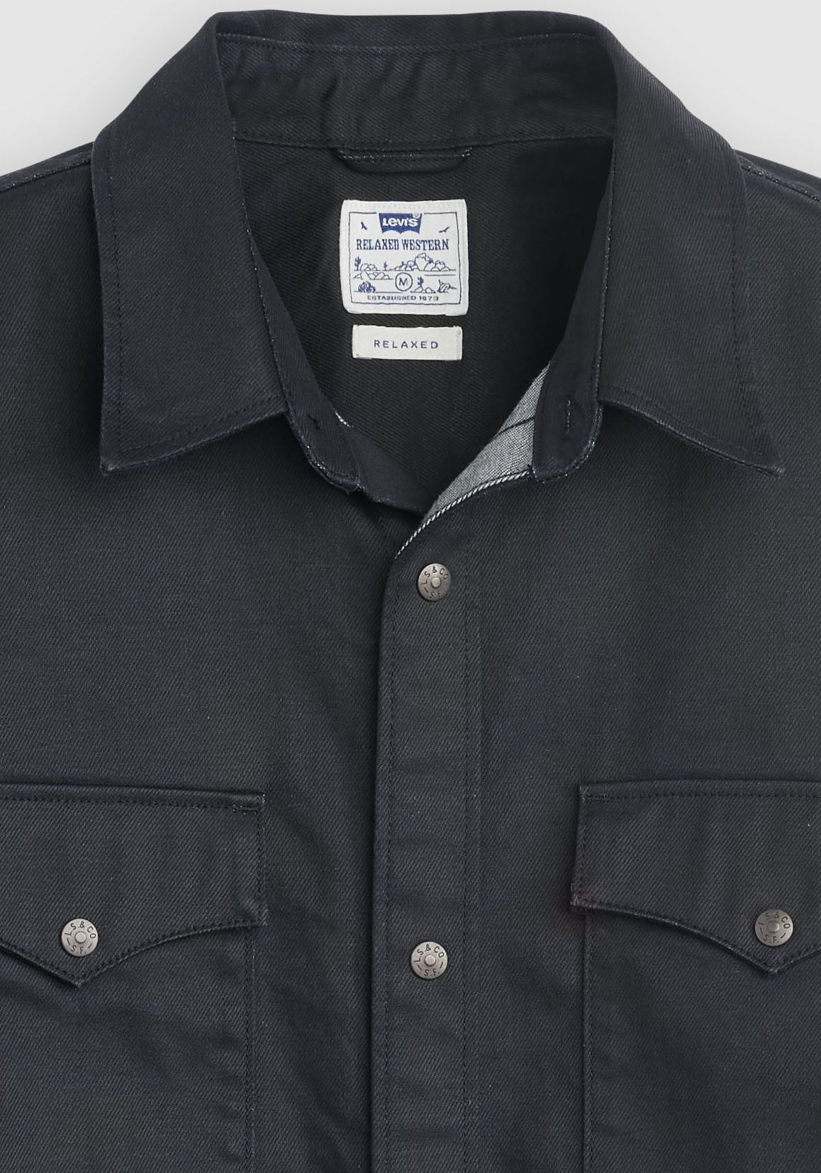 Levi's® Jeanshemd »RELAXED FIT WESTERN« im Western-Stil