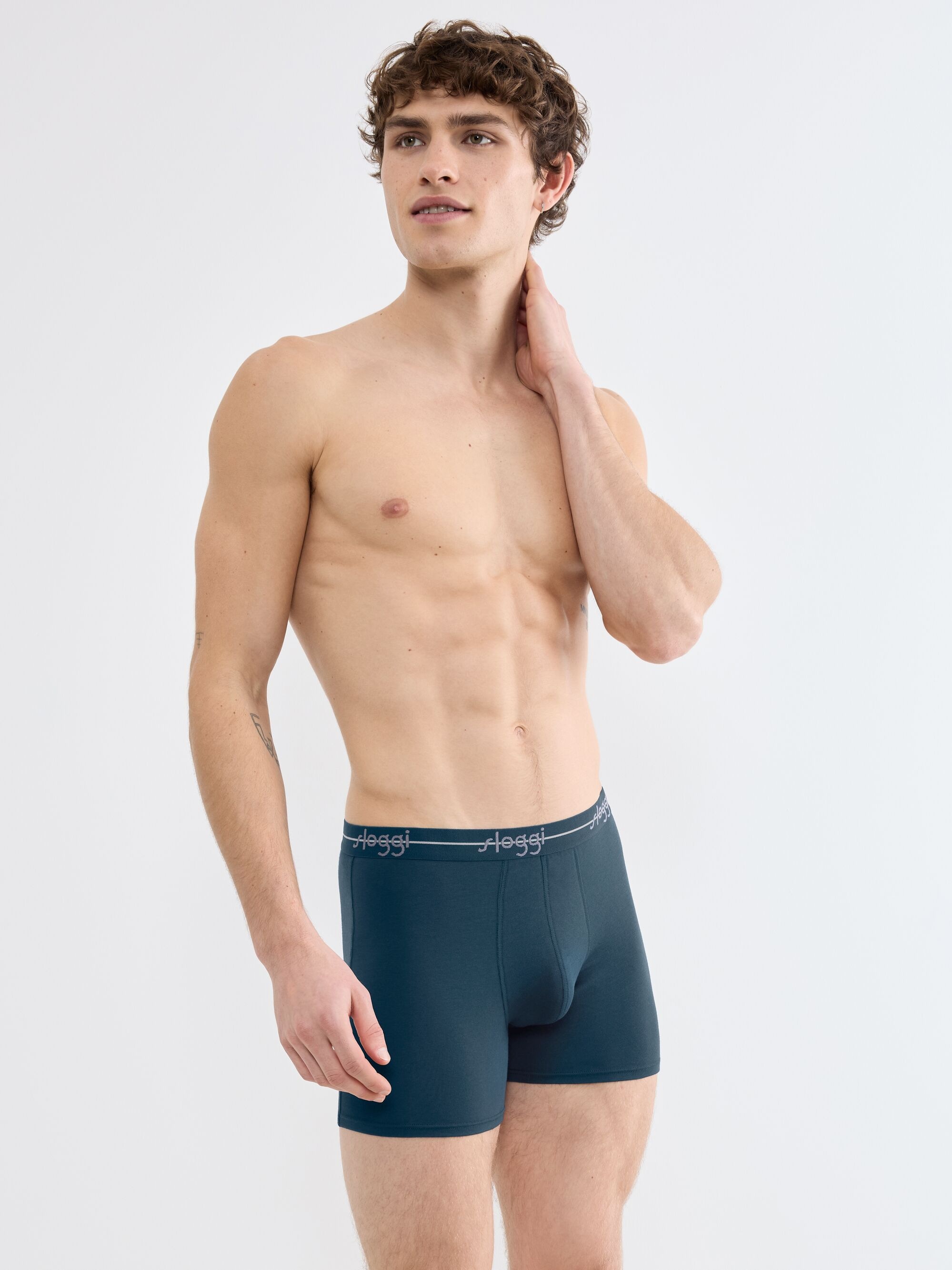 sloggi Boxers »men Start« sans braguette, ceinture extra douce, qualité jersey simple