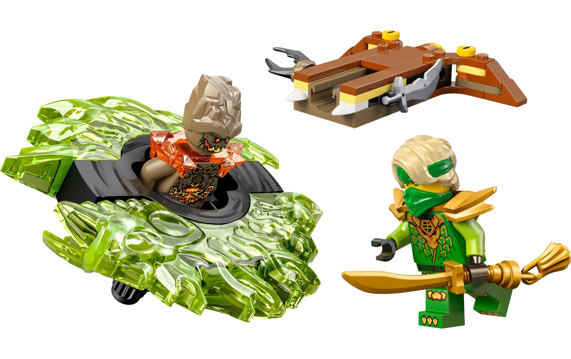   Pions de construction »Ninjago Lloyd vs. Erdmonster-Spinner 71850« Kategorie: Fantasy-Welt
