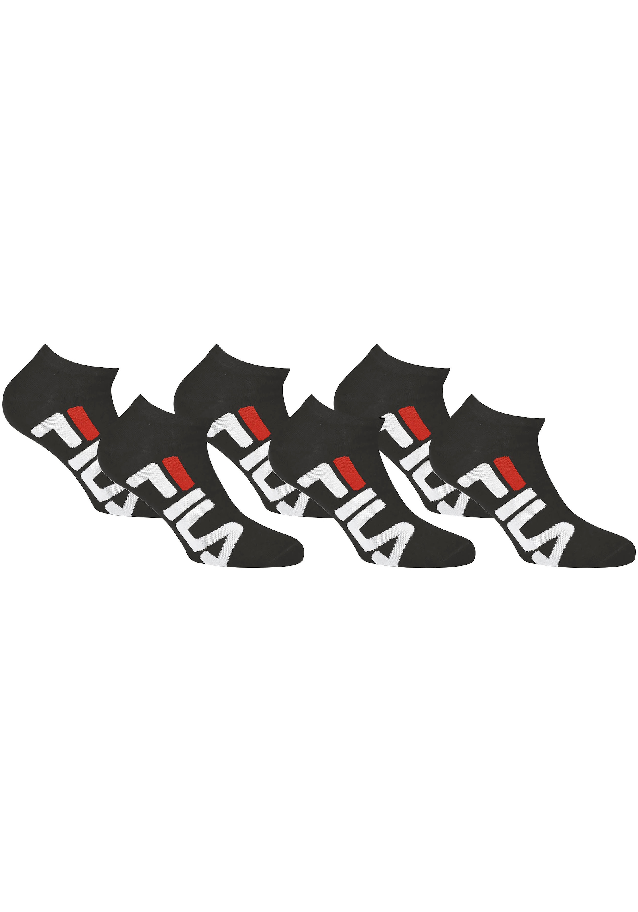 Fila Socken »UNISEX INVISIBLE  SOCKS« 6 Stk. tlg. grosser Markenschriftzug seitlich