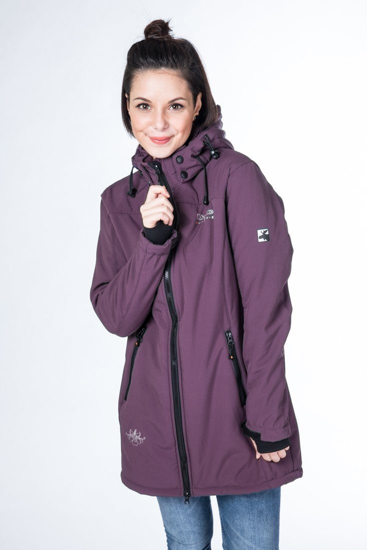 DEPROC Active Softshellmantel »KEELE PEAK II WOMEN« auch in Grossen Grössen erhältlich