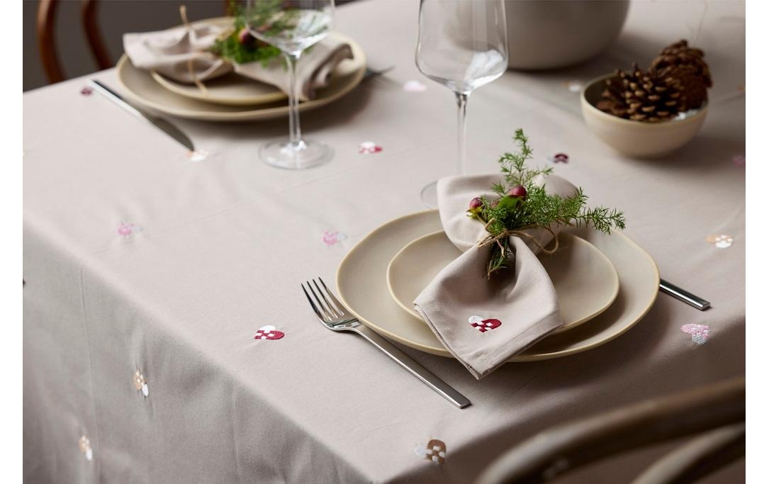 Södahl Tischdecke »Christmas Hearts«