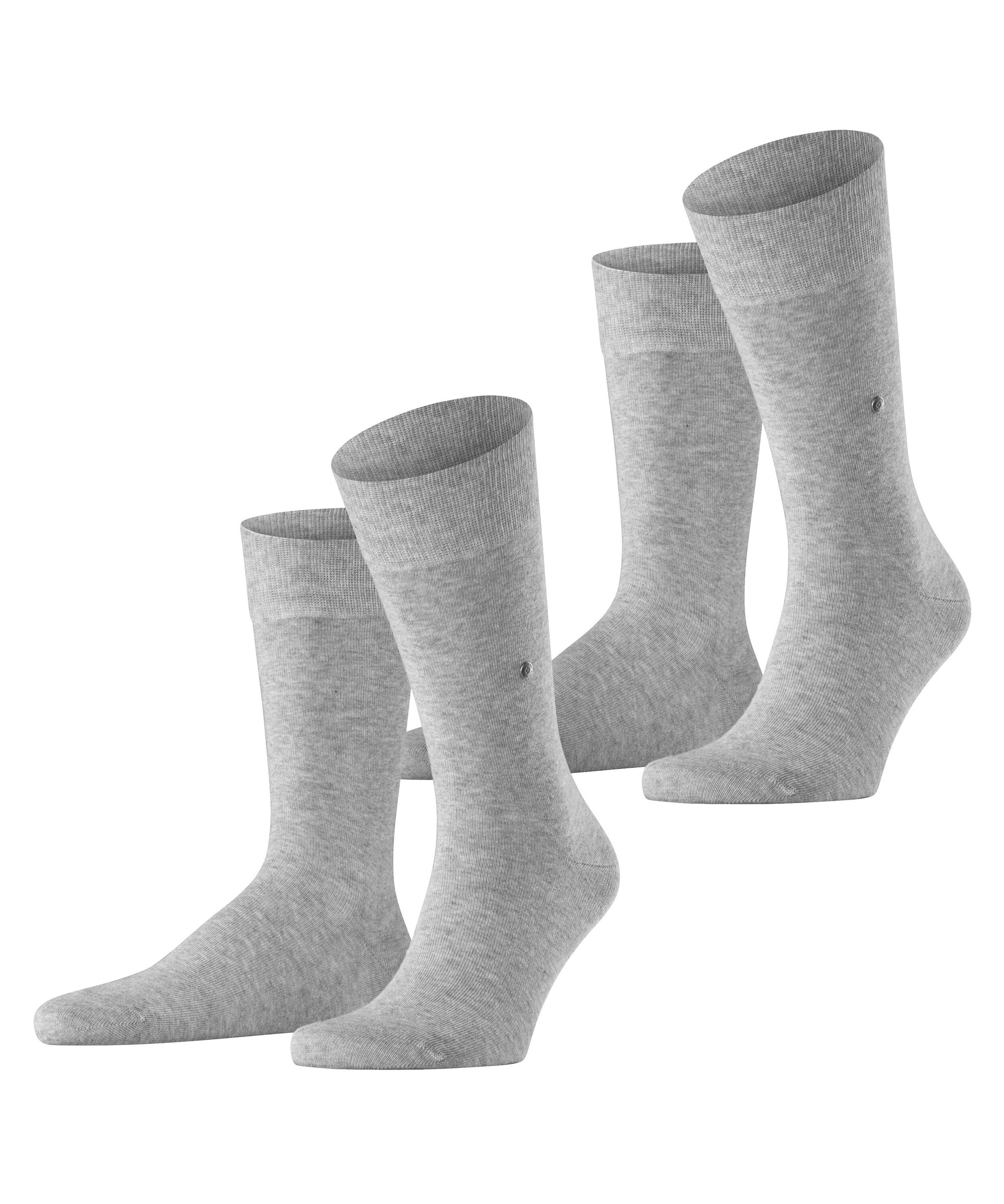 Burlington Chaussettes »Everyday« 2 paires,  taille unique 40-46, uni, clip Burlington