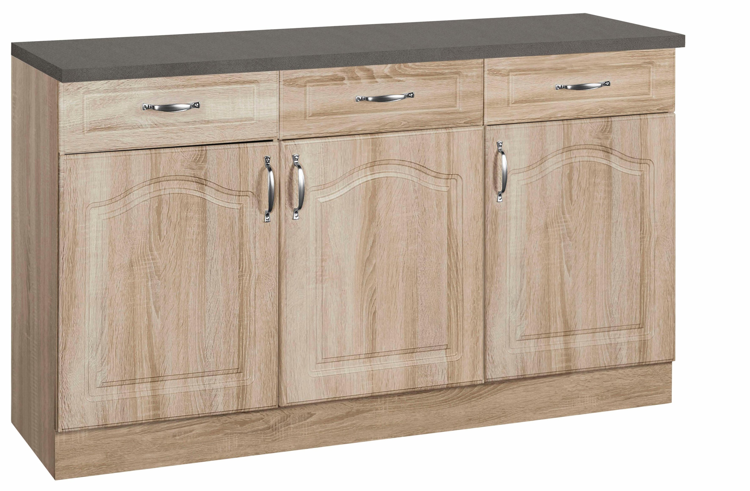 wiho Küchen Unterschrank »Linz« 120 cm breit, in Landhaus-Optik