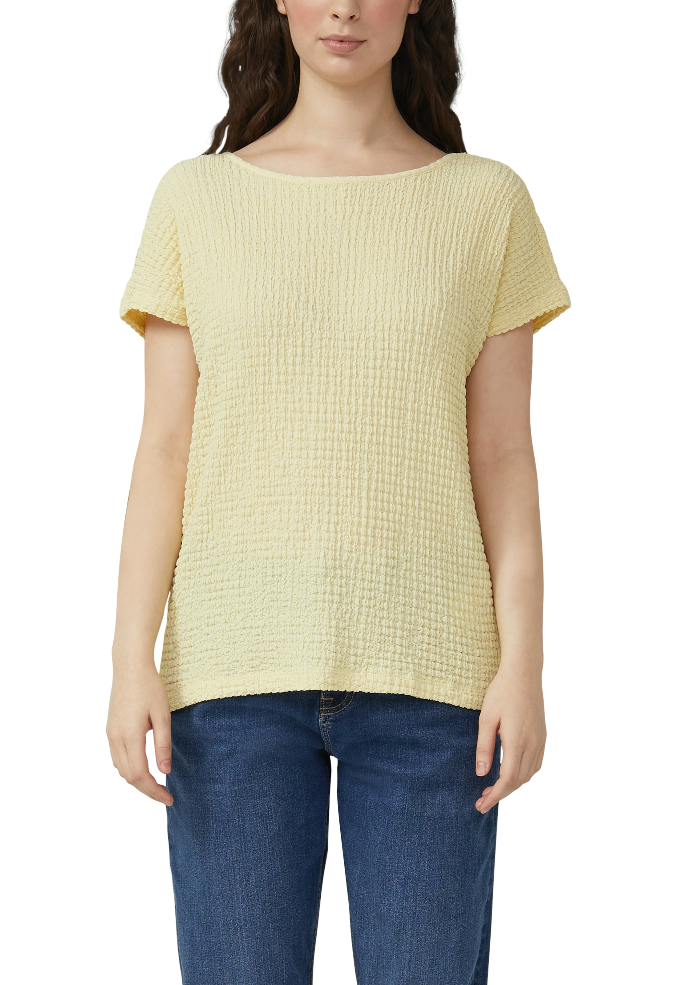 s.Oliver T-Shirt mit Struktur Muster