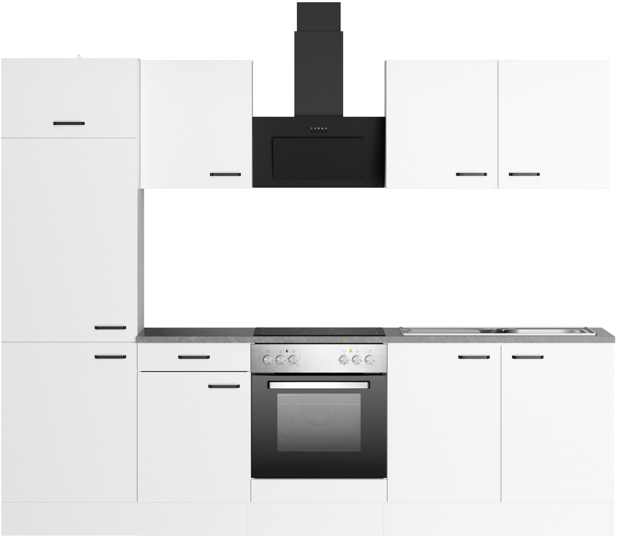 OPTIFIT Kitchenette »OPTImulti« Breite 270 cm, wahlweise mit E-Geräten
