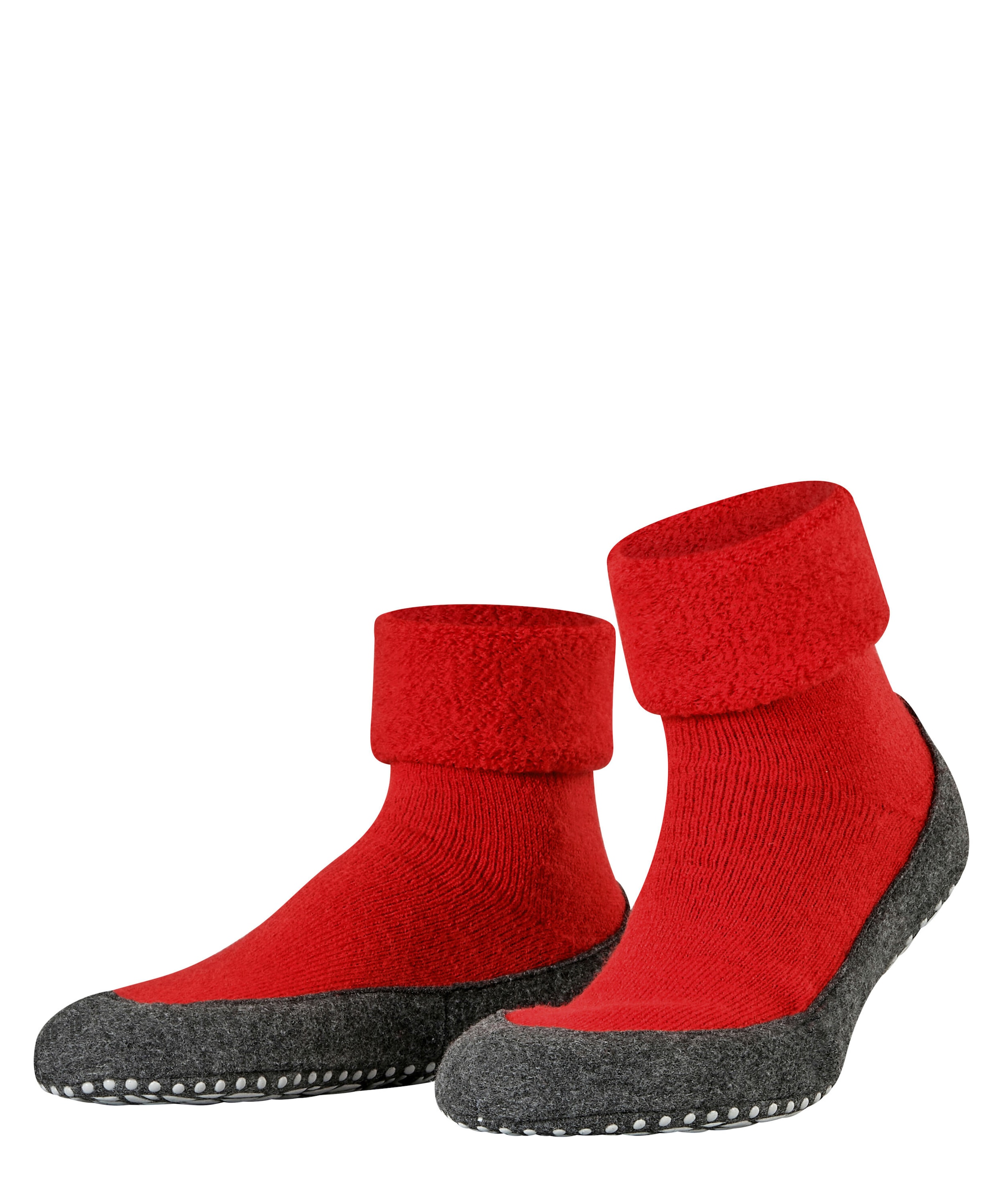 FALKE Haussocken »Cosyshoe« mit Merinowolle & rutschhemmender Sohle, atmungsaktiv