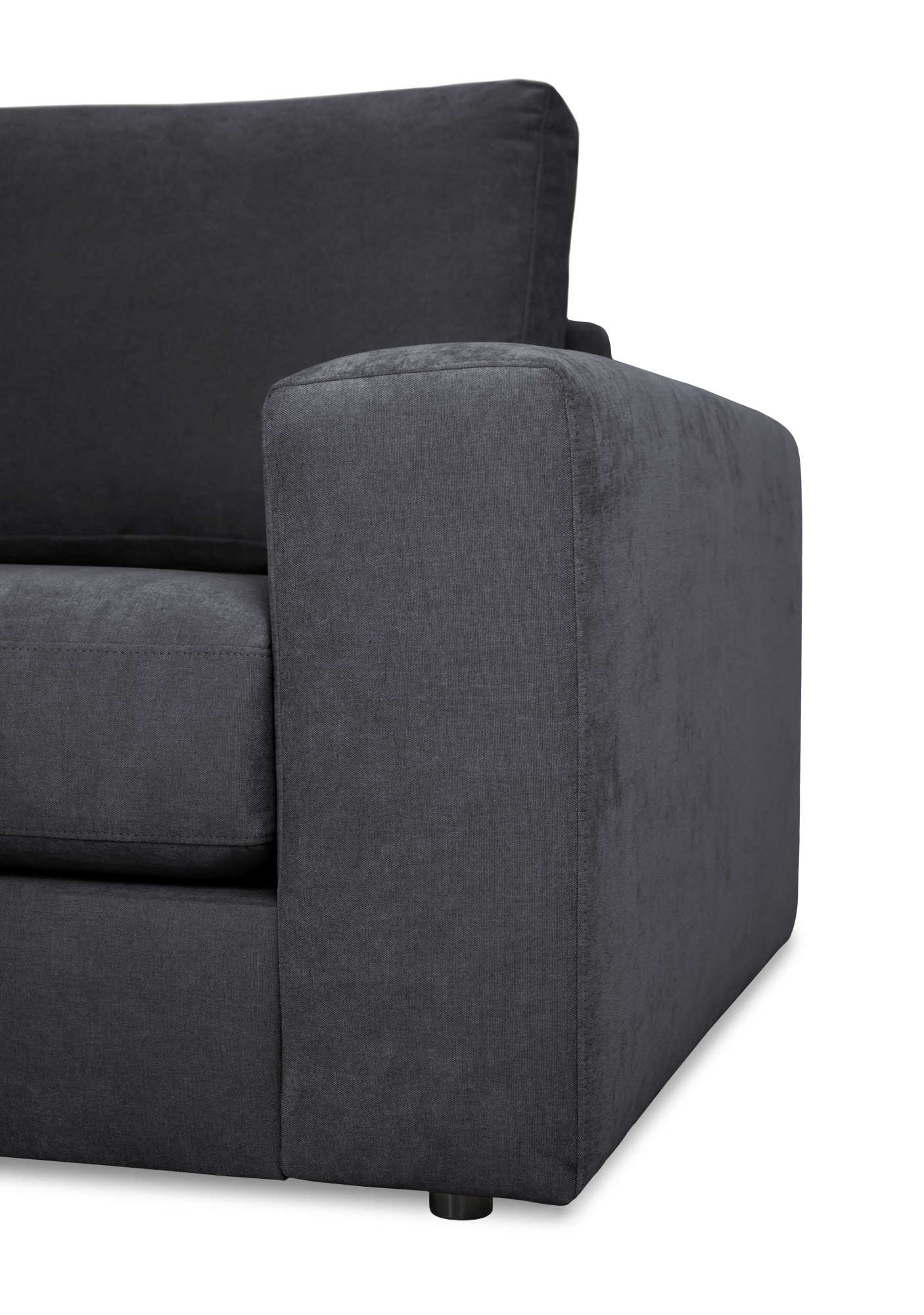 GOODproduct Canapé d'angle »Nivette, weiches Chenille« Breite 269 cm, L-Form, bodentief, mit Wellenunterfederung