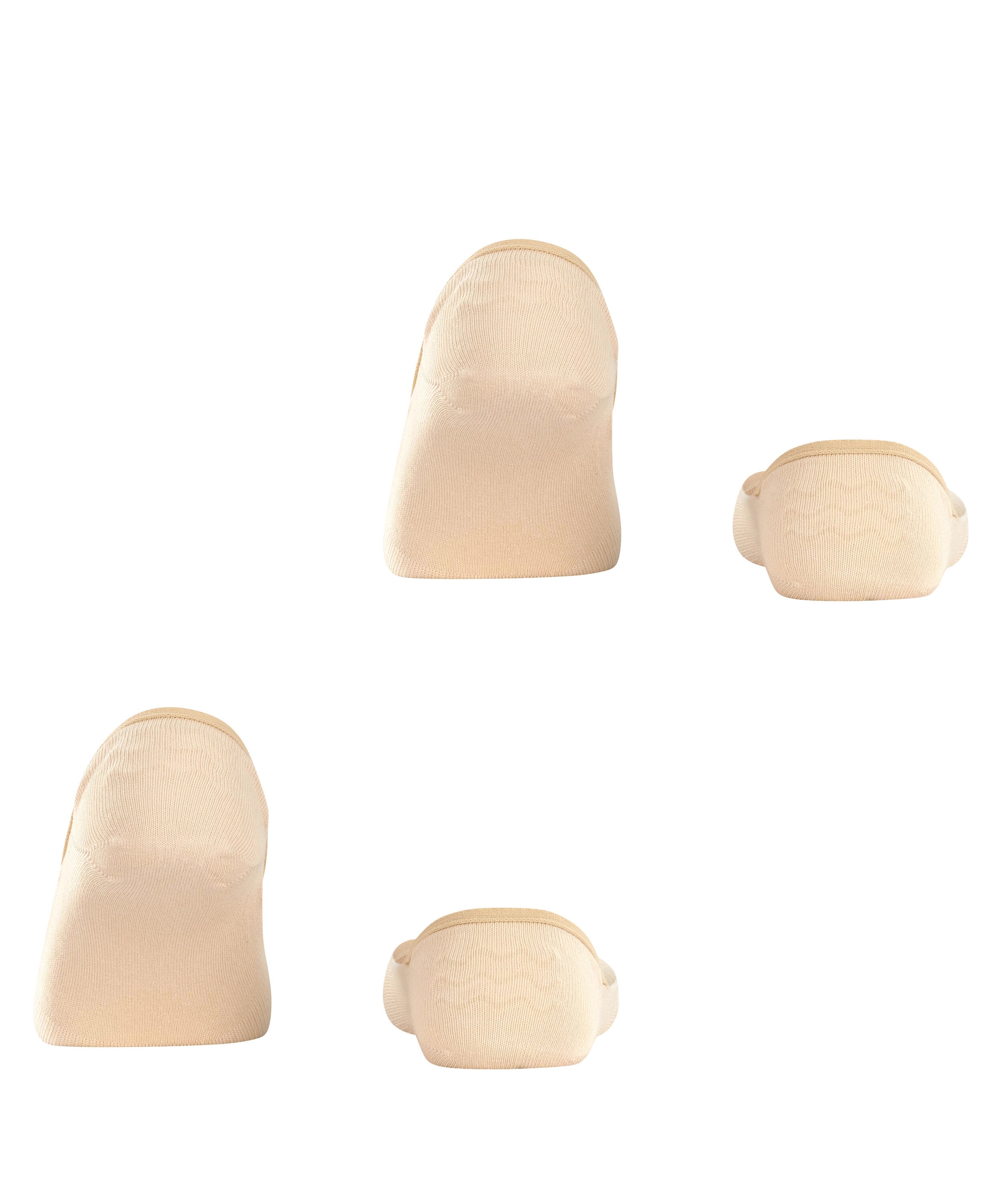 Esprit Füsslinge »Cotton« 2 Paar,  elegant, verstärkt und aus weicher Baumwolle, dünn, anti-slip