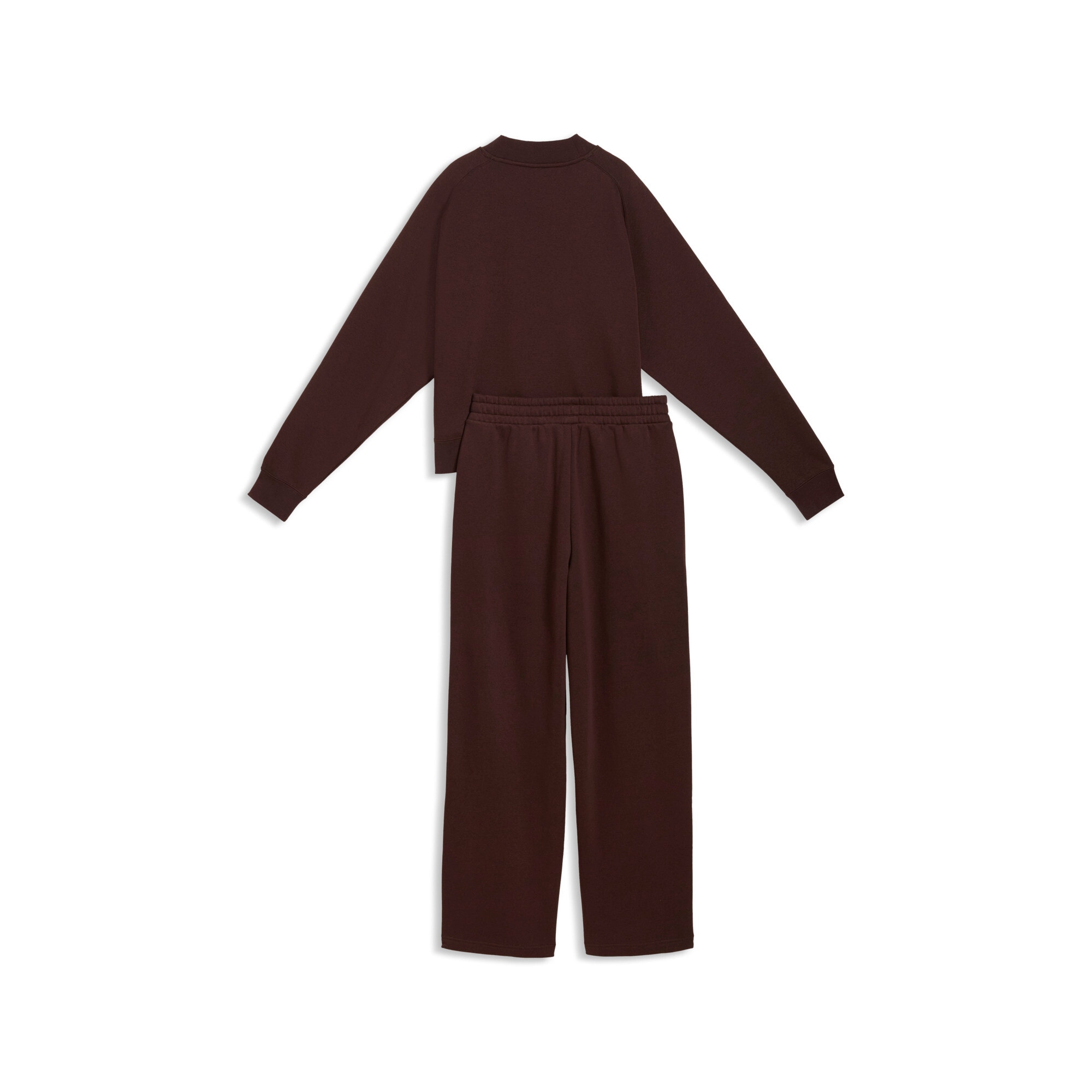 PUMA Combinaison d'entraînement »LOUNGEWEAR STANDARD SWEAT SUITT FL CL« 2 ohne Kapuze