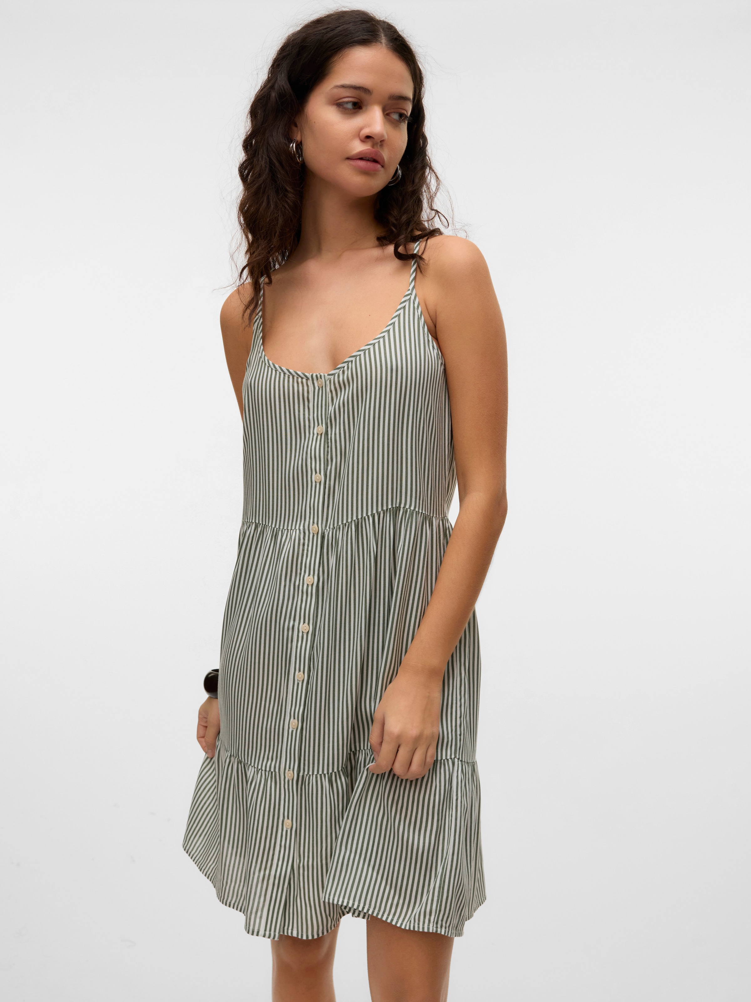 Vero Moda Robe à bretelles »VMBUMPY SHORT SINGLET DRESS WVN GA NOOS« Sommerkleid,