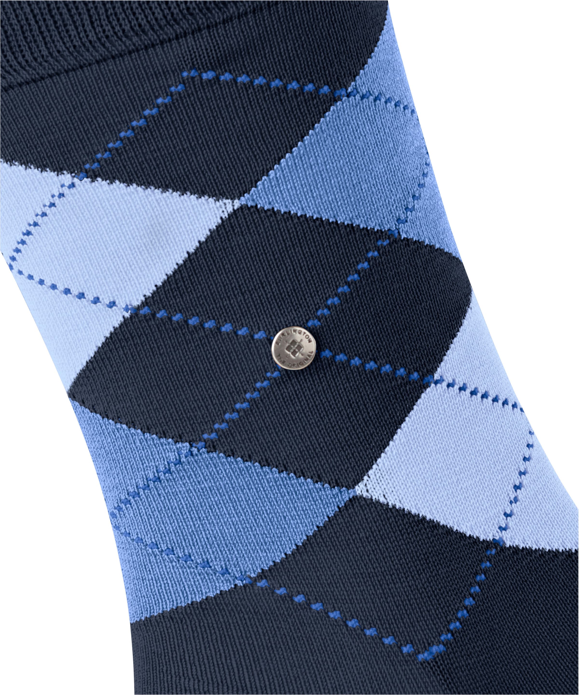 Burlington Socken »Manchester« Einheitsgrösse 40-46, Argyle-Muster, Burlington-Clip