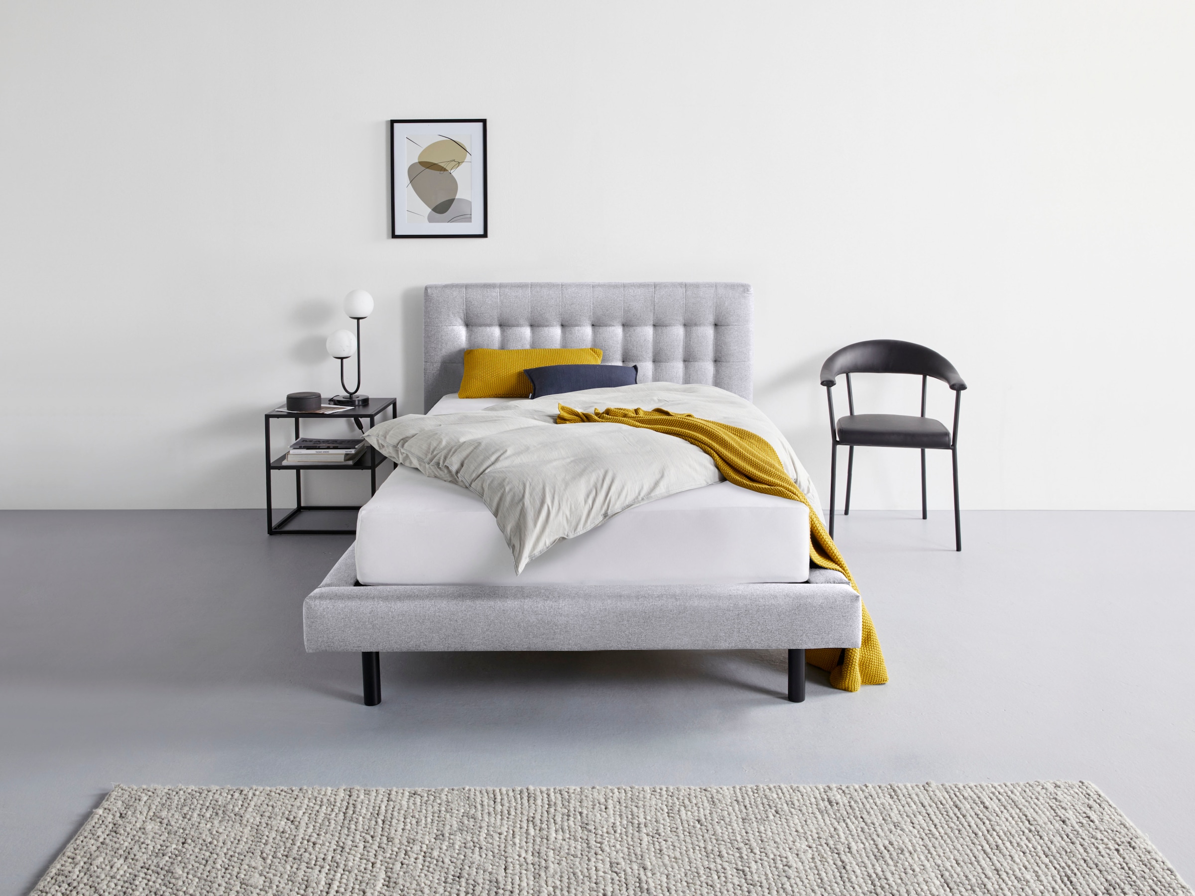 Home affaire Polsterbett »Tobjörn« Mit breitem Futon-Rahmen