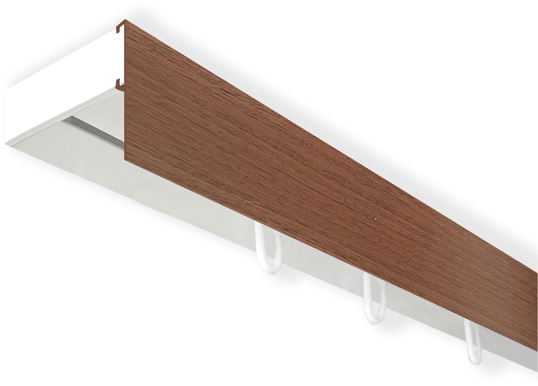 SN DECO GROUP Gardinenschiene »Vorhangschiene SH (1) mit Blende 5 cm« 1 läufig-läufig Fixmass