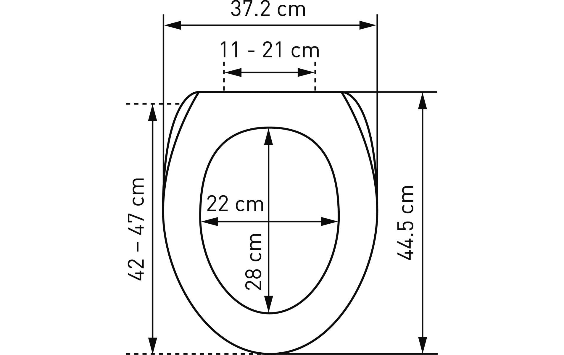 diaqua® Siège de WC »Paris 3D Frog«
