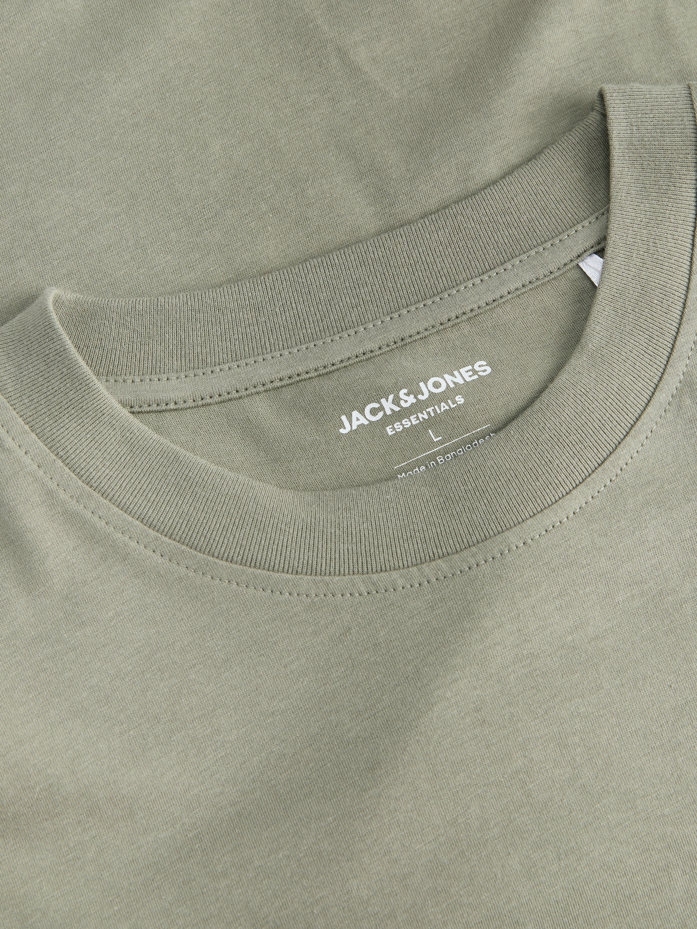 Jack & Jones T-shirt oversize »JJEBRADLEY Oversize T-Shirt mit klassischem Rundhalsausschnitt« mit gekämmten Jersey