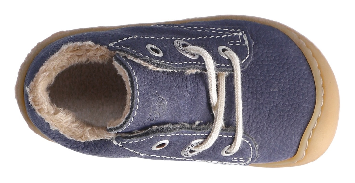 PEPINO by RICOSTA Lauflernschuh »CORANY, WMS: mittel«  Babyschuh mit Warmfutter, Grössenschablone zum Download