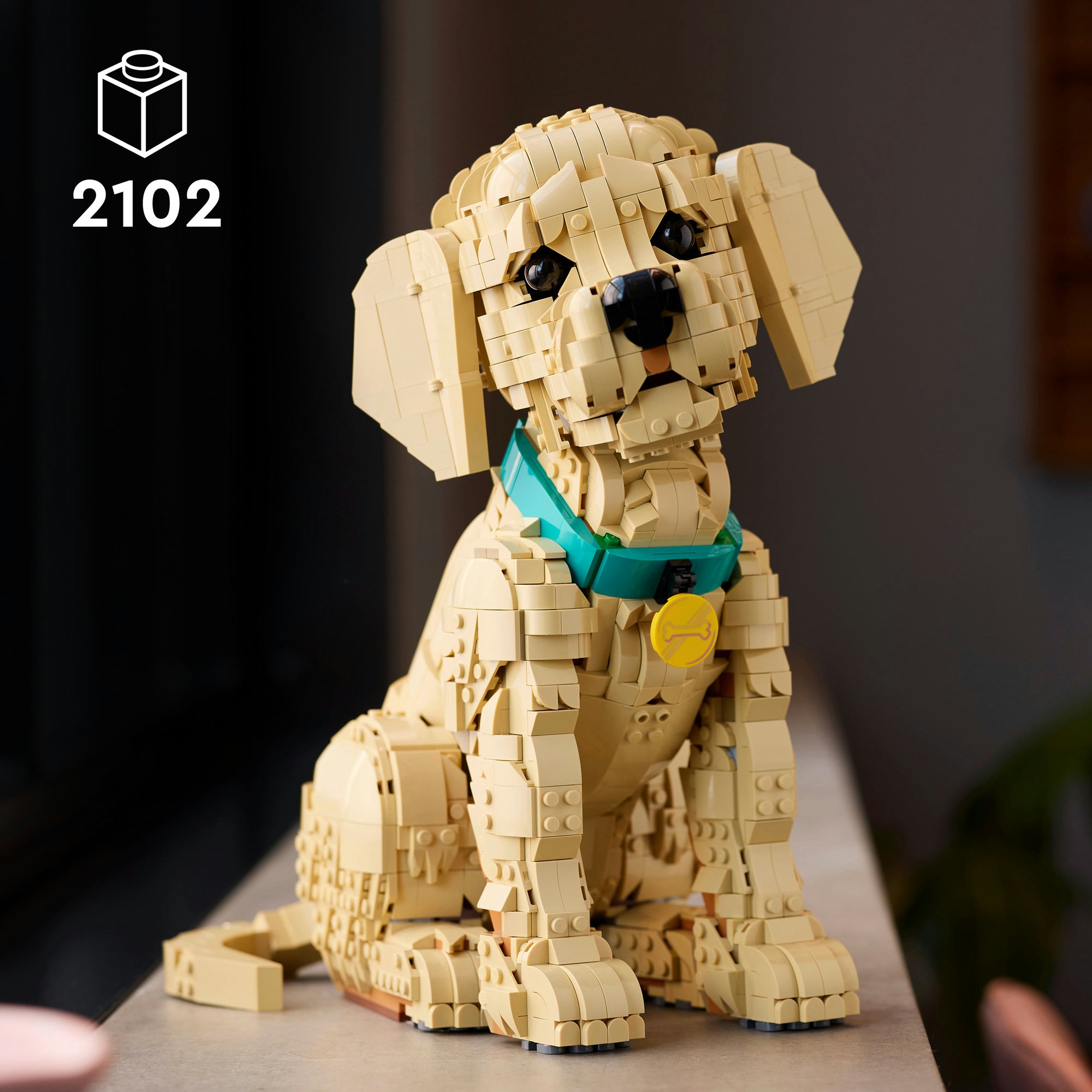 LEGO® Pions de construction »Golden Retriever Welpe (11384), LEGO Icons«
