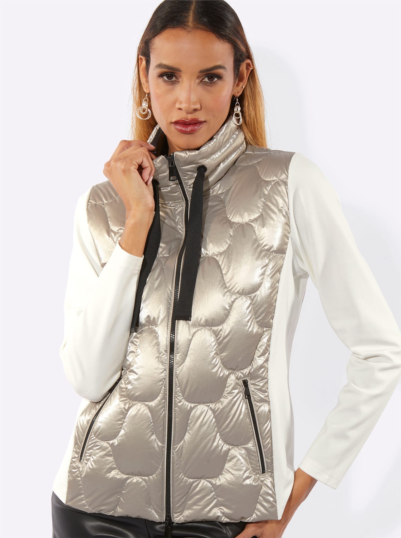 creation L Daunenjacke ohne Kapuze