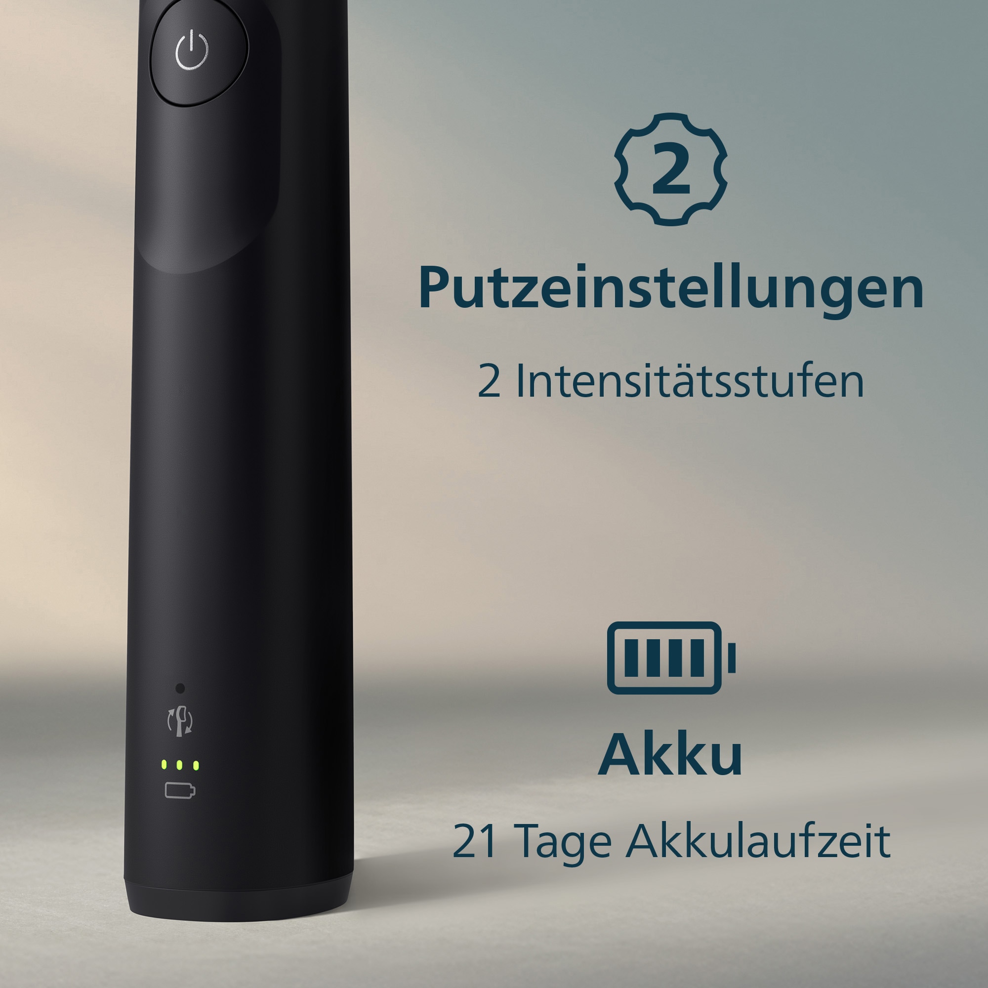 Philips Sonicare Elektrische Zahnbürste »Series 5300« 1 Stk. Aufsteckbürsten mit Andruckkontrolle, 2 Intensitätsstufen, inkl. Ladegerät, Reiseetui