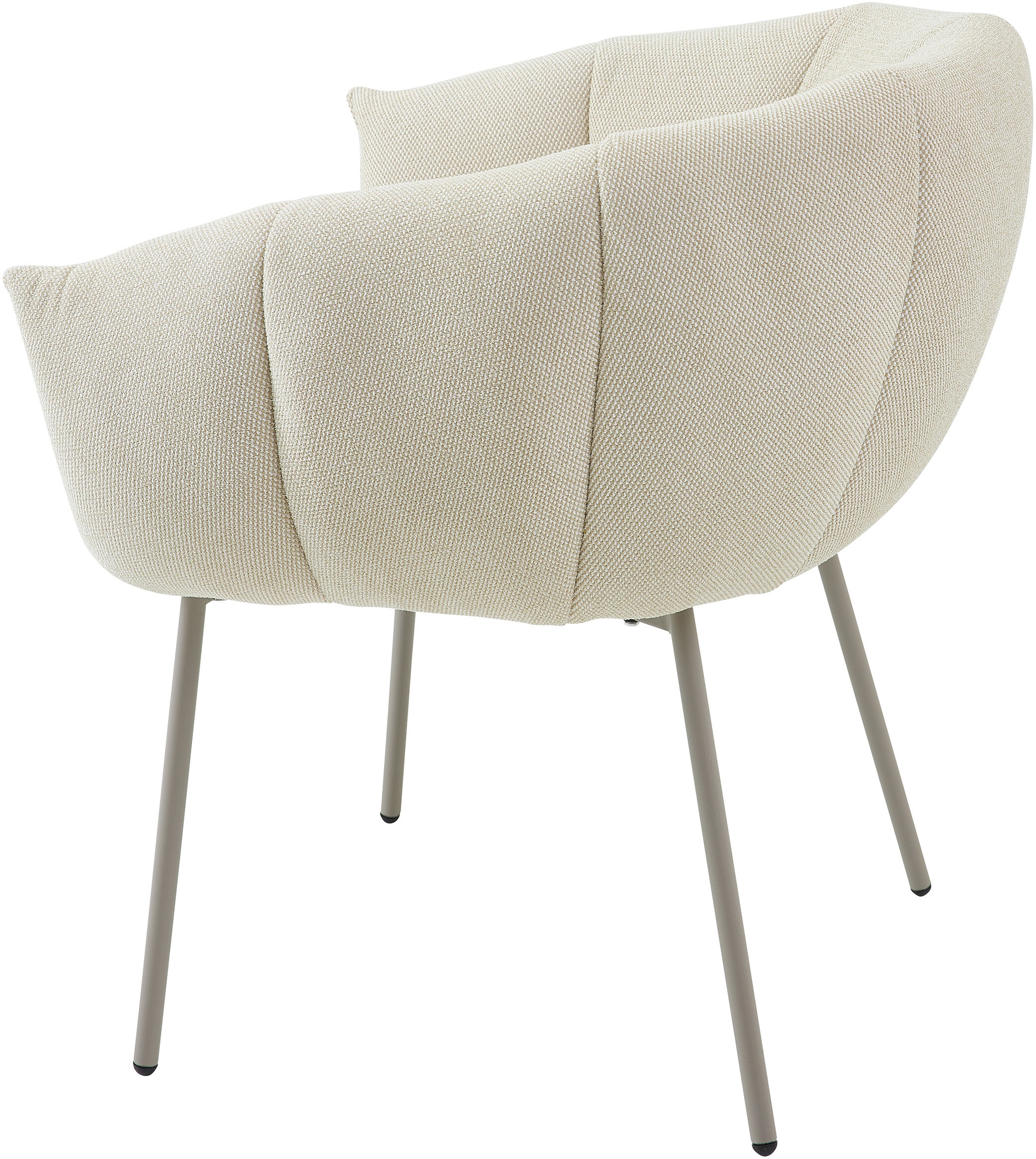 Stolkom Chaise avec accoudoirs »Pina BxHxT 70x78x63 cm« (Ensemble) 4 cuislargeur 70 cm, structure métallique
