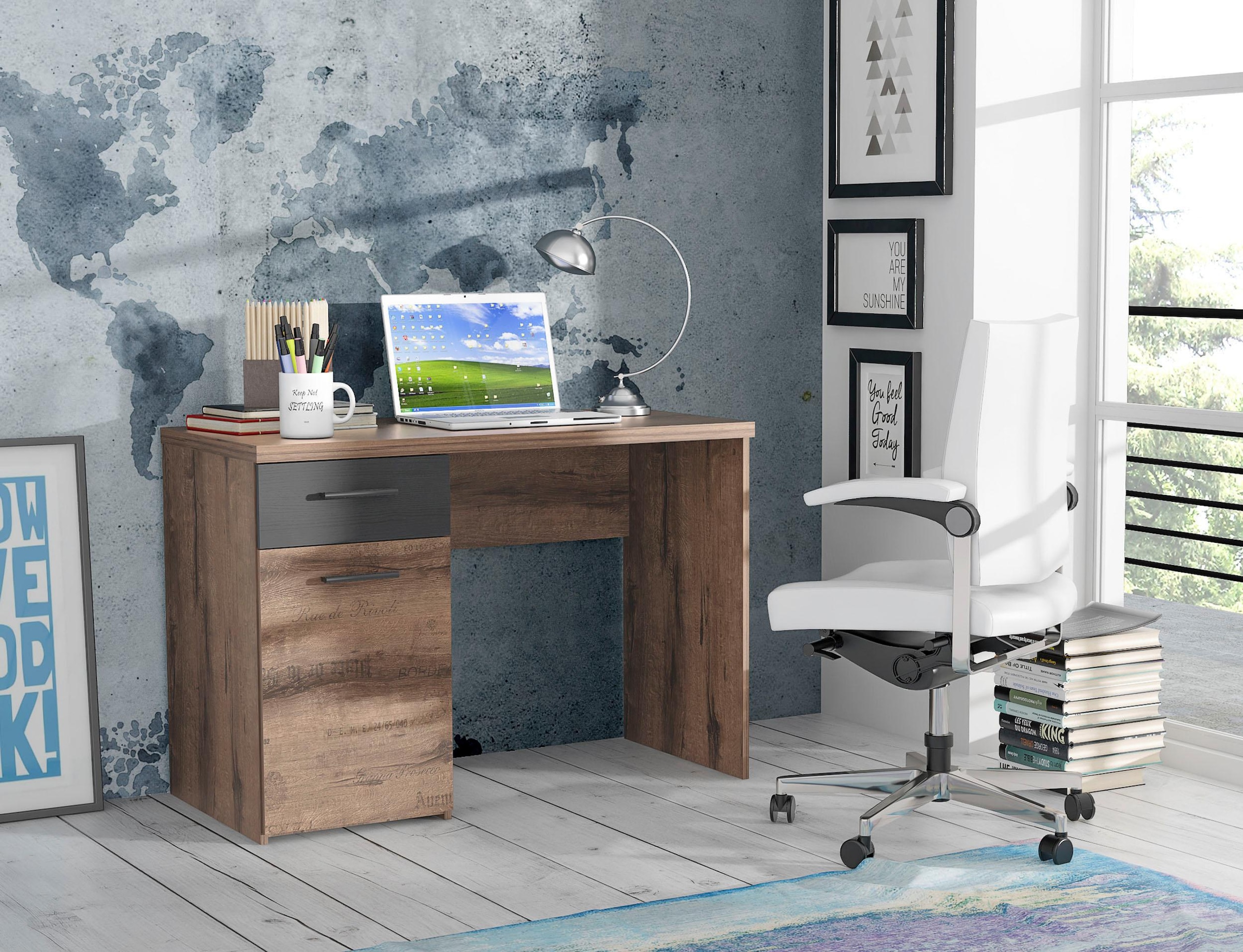FORTE Bureau pour enfant »Jacky« avec 1 tiroir
