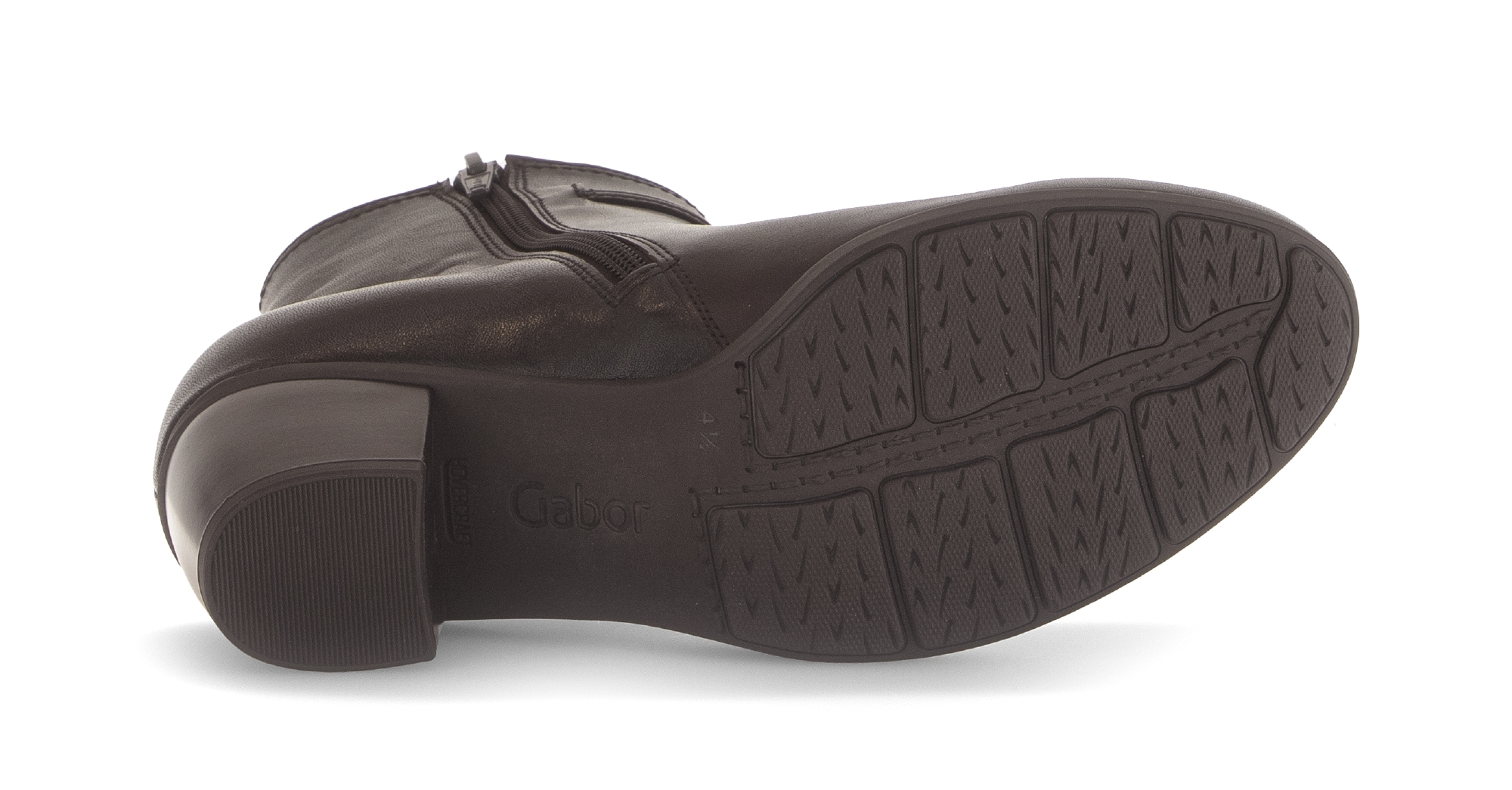 Gabor Bottines  , talon entonnoir, bottines à semelle Hovercraft à chambre d'air