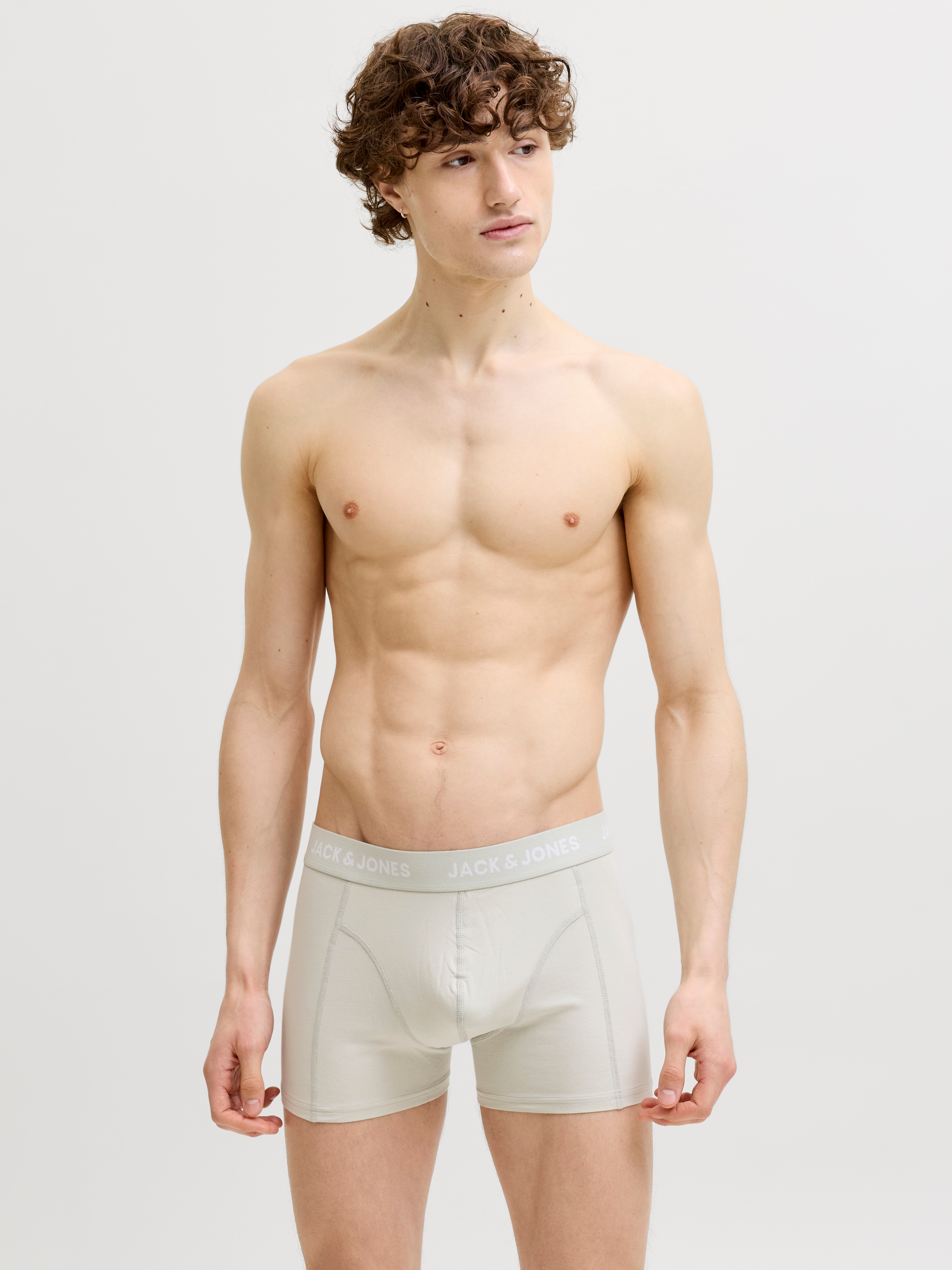 Jack & Jones Tronc »JACBEN TRUNKS 7 PACK STYD« Paquet, 7 cuis Baumwollmischung, elastischer Bund