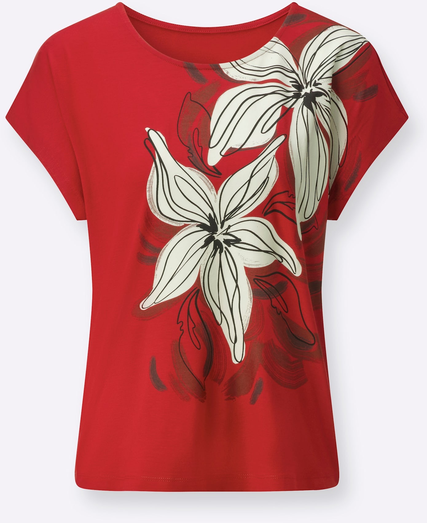 creation L T-shirt imprimé »Druck-Shirt« 1 pièces