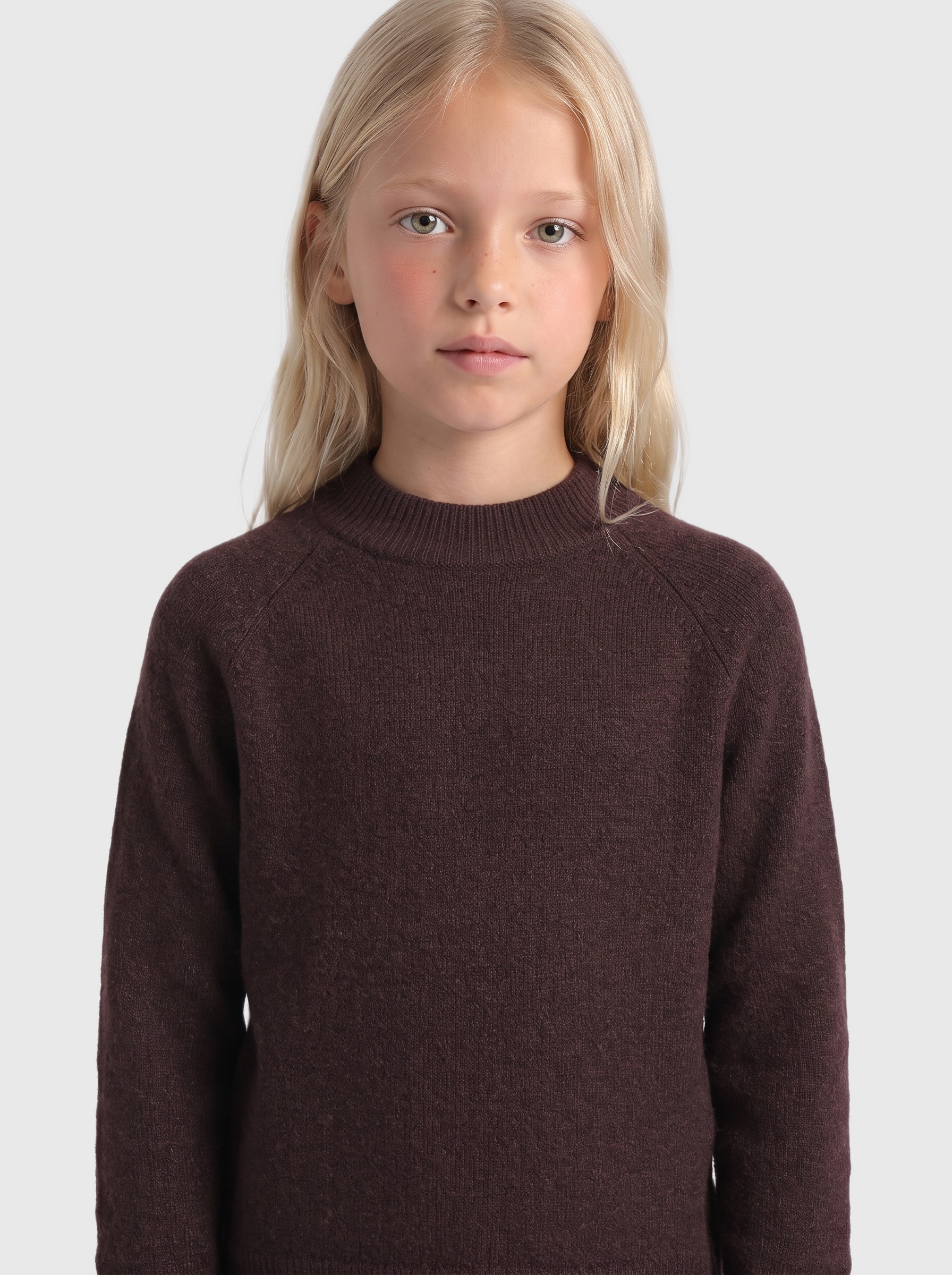 KIDS ONLY Pull en tricot »KOGRICA LIFE LS PULLOVER VD KNT NOOS« mélange de matériaux