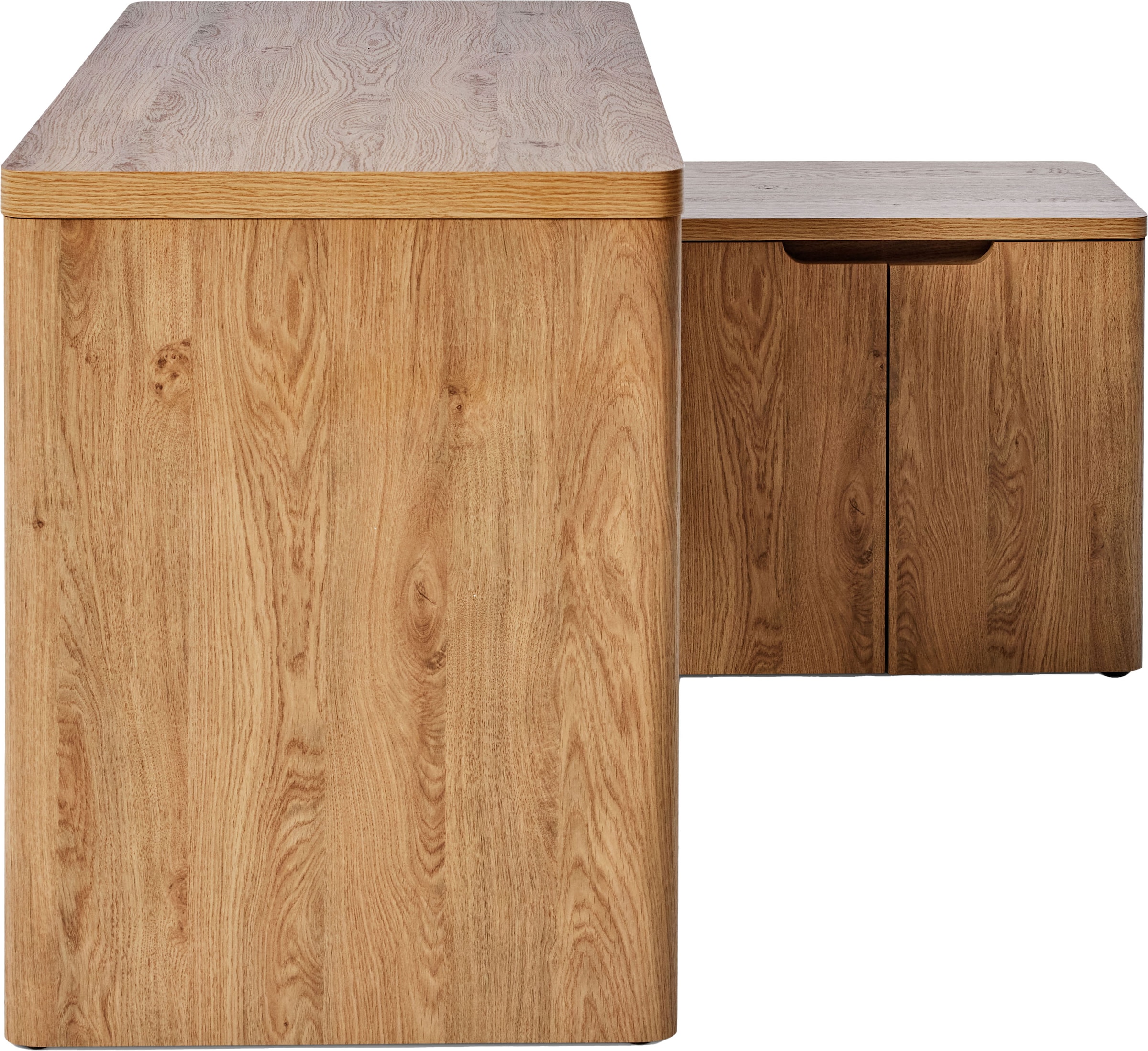 Jahnke Eckschreibtisch »LIBRE C 155 E« 1 Stk. tlg. wechselseitig montierbar, Breite ca. 140 cm